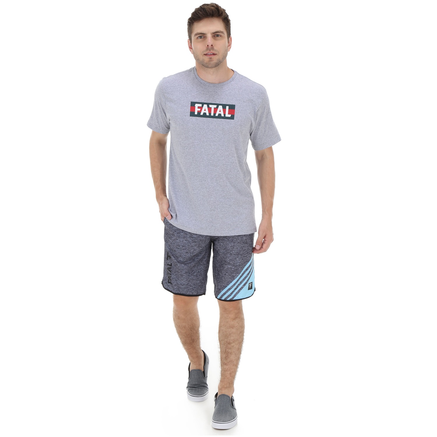 Camiseta Fatal Estampada 20330 - Masculina - Foto 4