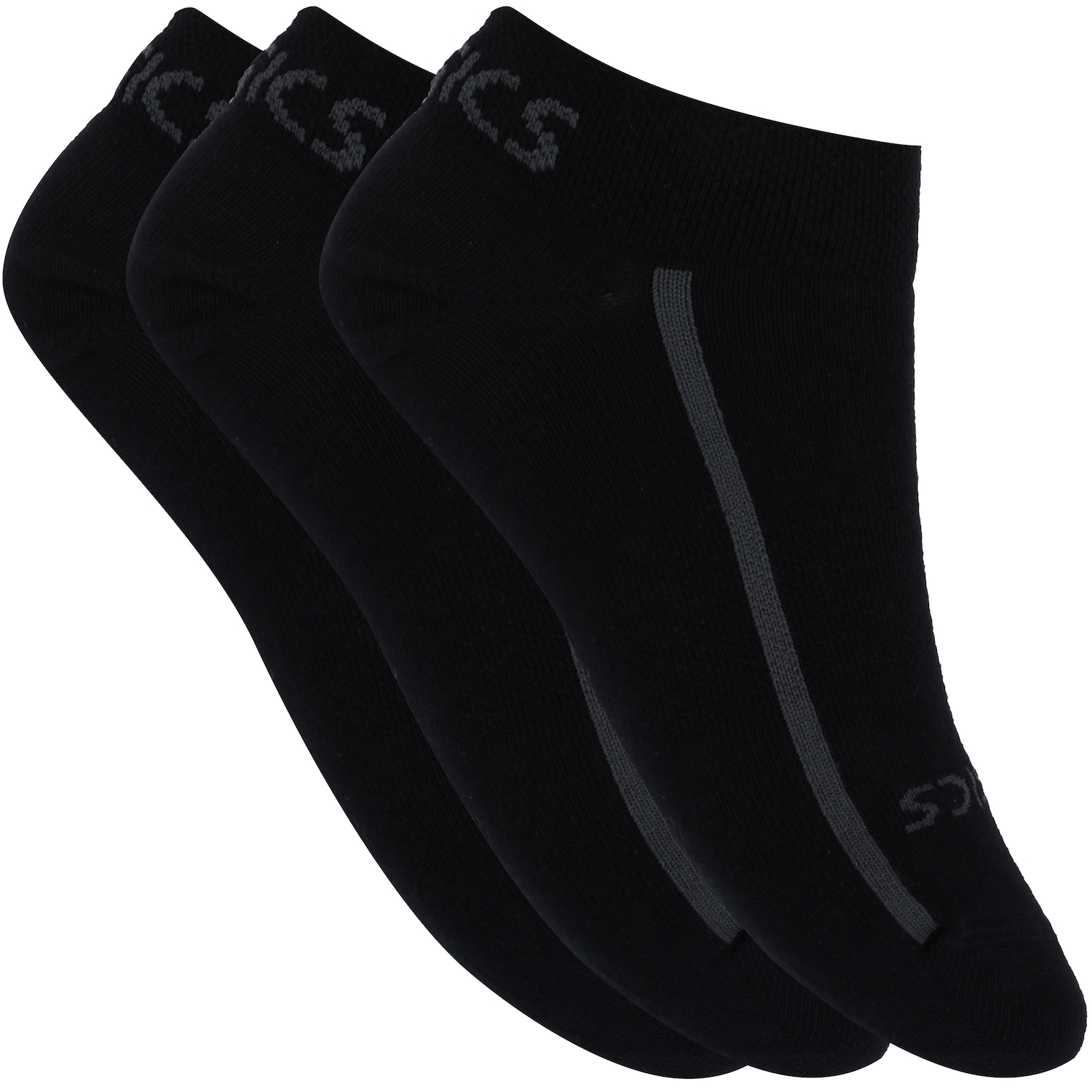Kit de Meias Asics Soft Cotton com 3 Pares - Adulto - Foto 1