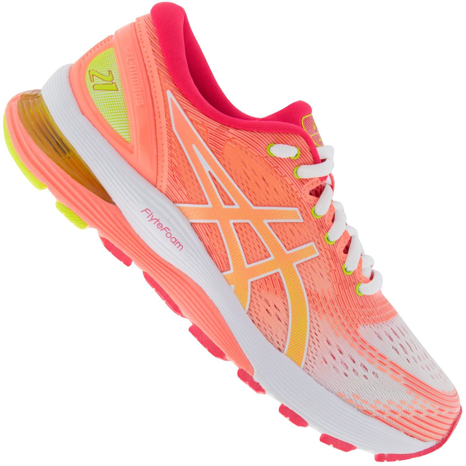 Tênis Asics Gel Nimbus 21 Shine - Feminino - Foto 1