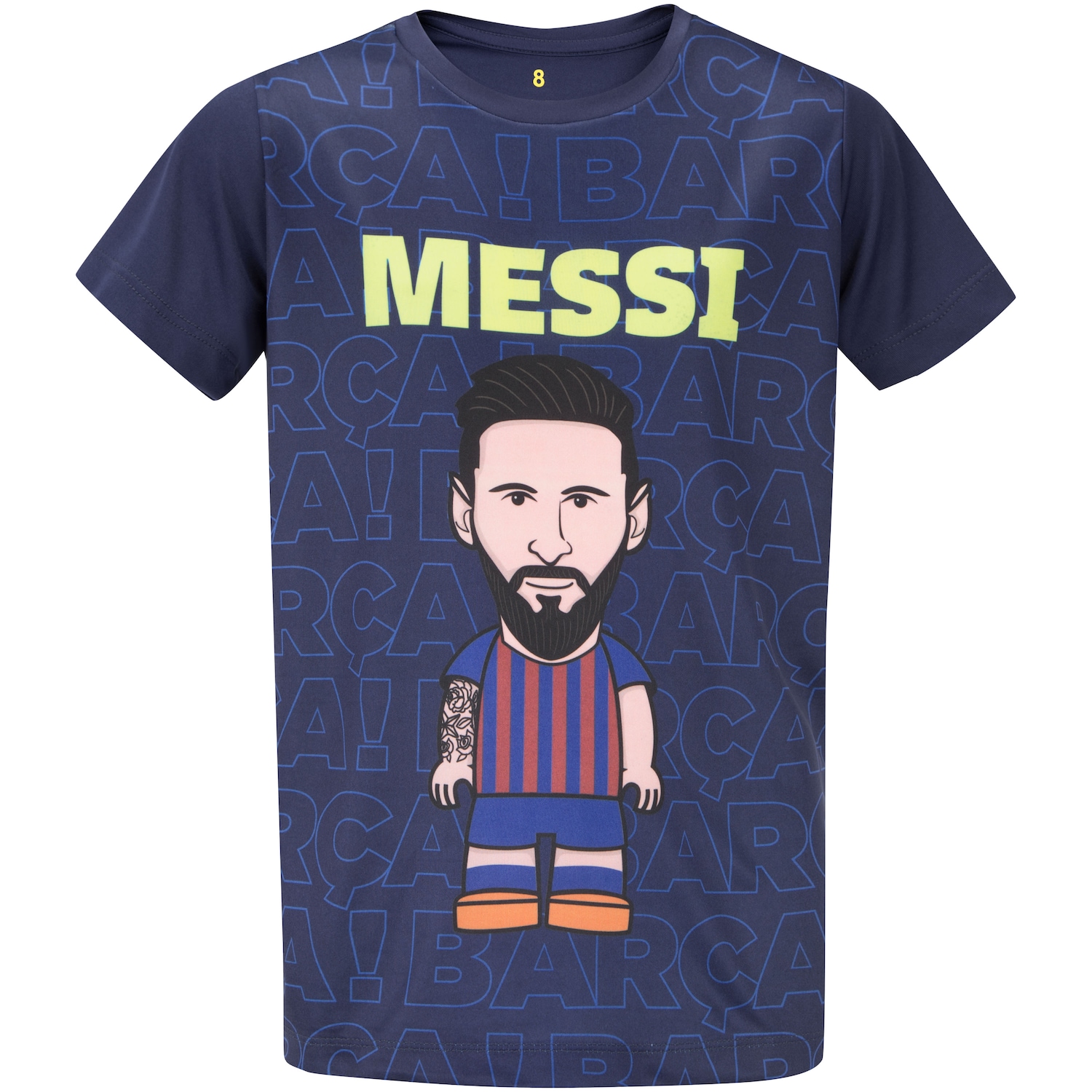 Camiseta Barcelona Messi - Infantil - Foto 1