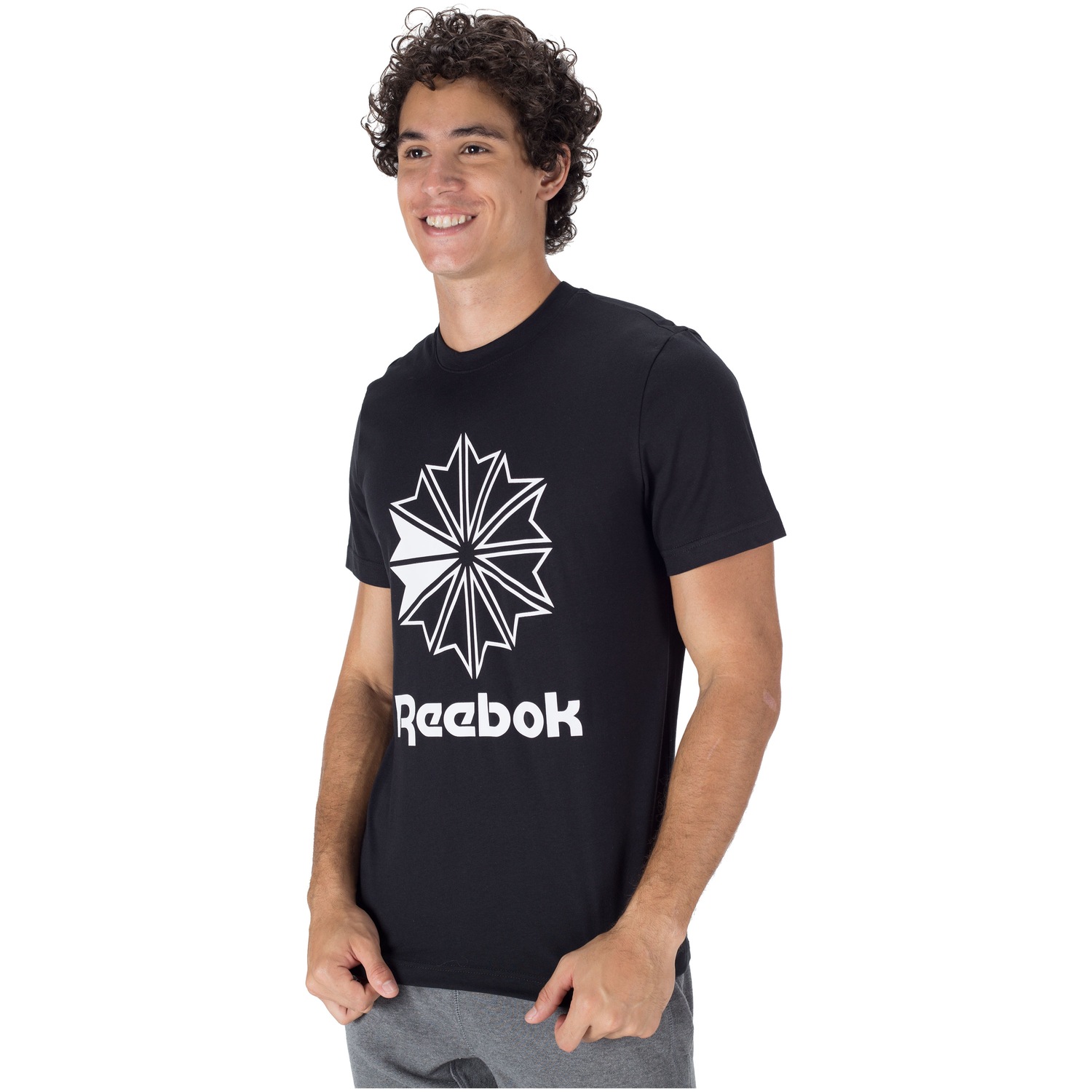 Camiseta Reebok Big Logo - Masculina - Foto 2