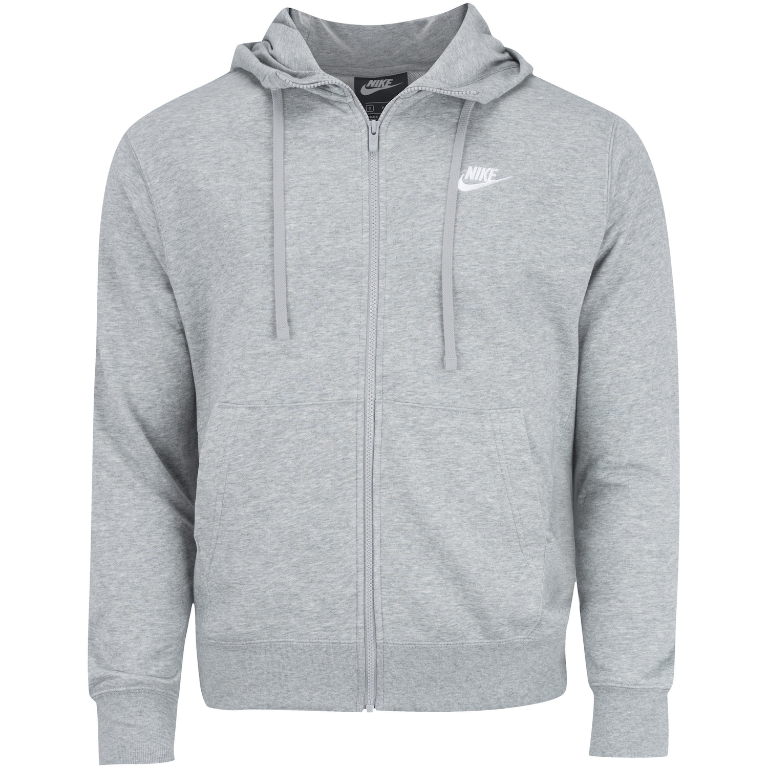Jaqueta com Capuz Nike Club Hoodie FZ FT - Masculina - Foto 2