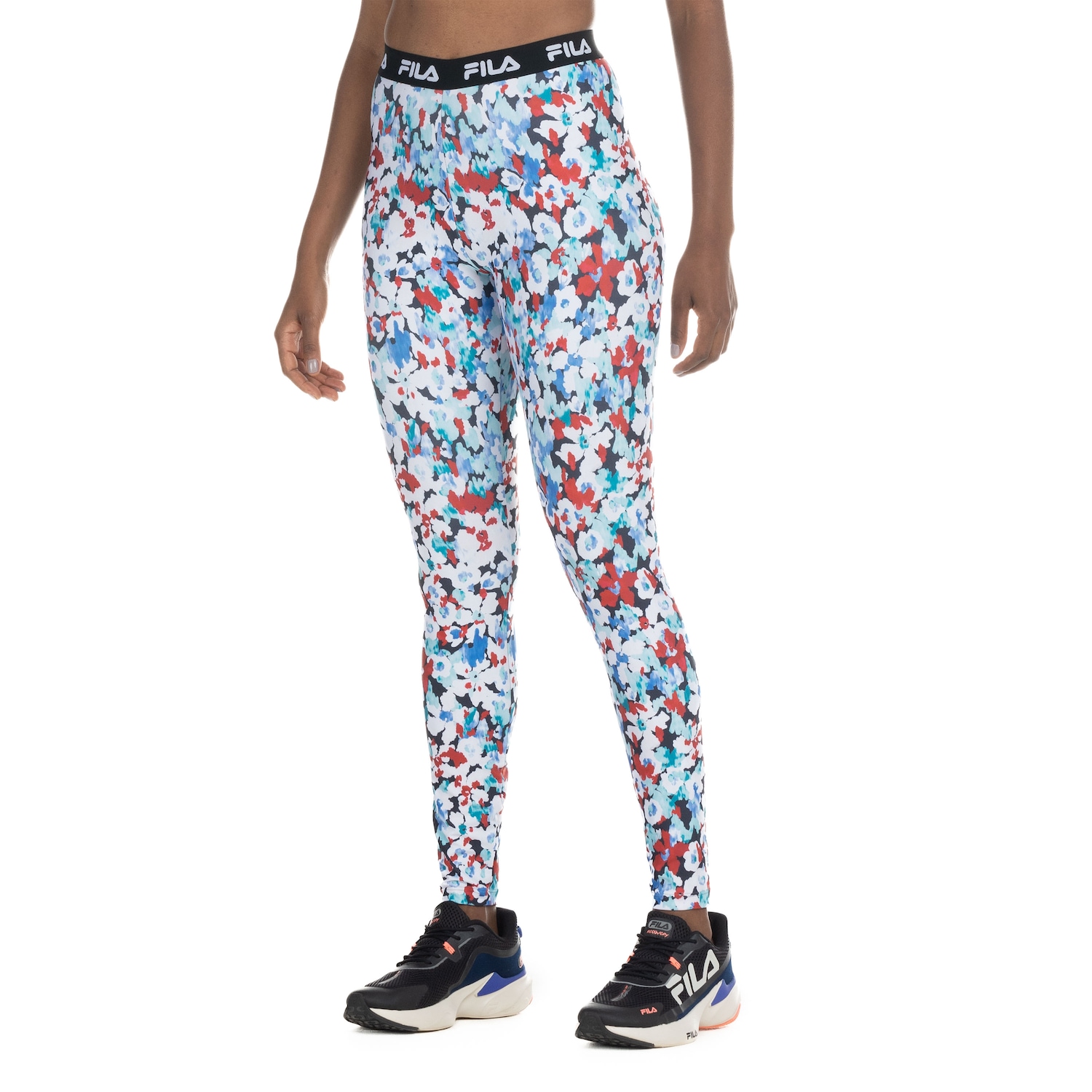 Calça Legging Fila Train Elastic II Poliéster - Feminina - Foto 2