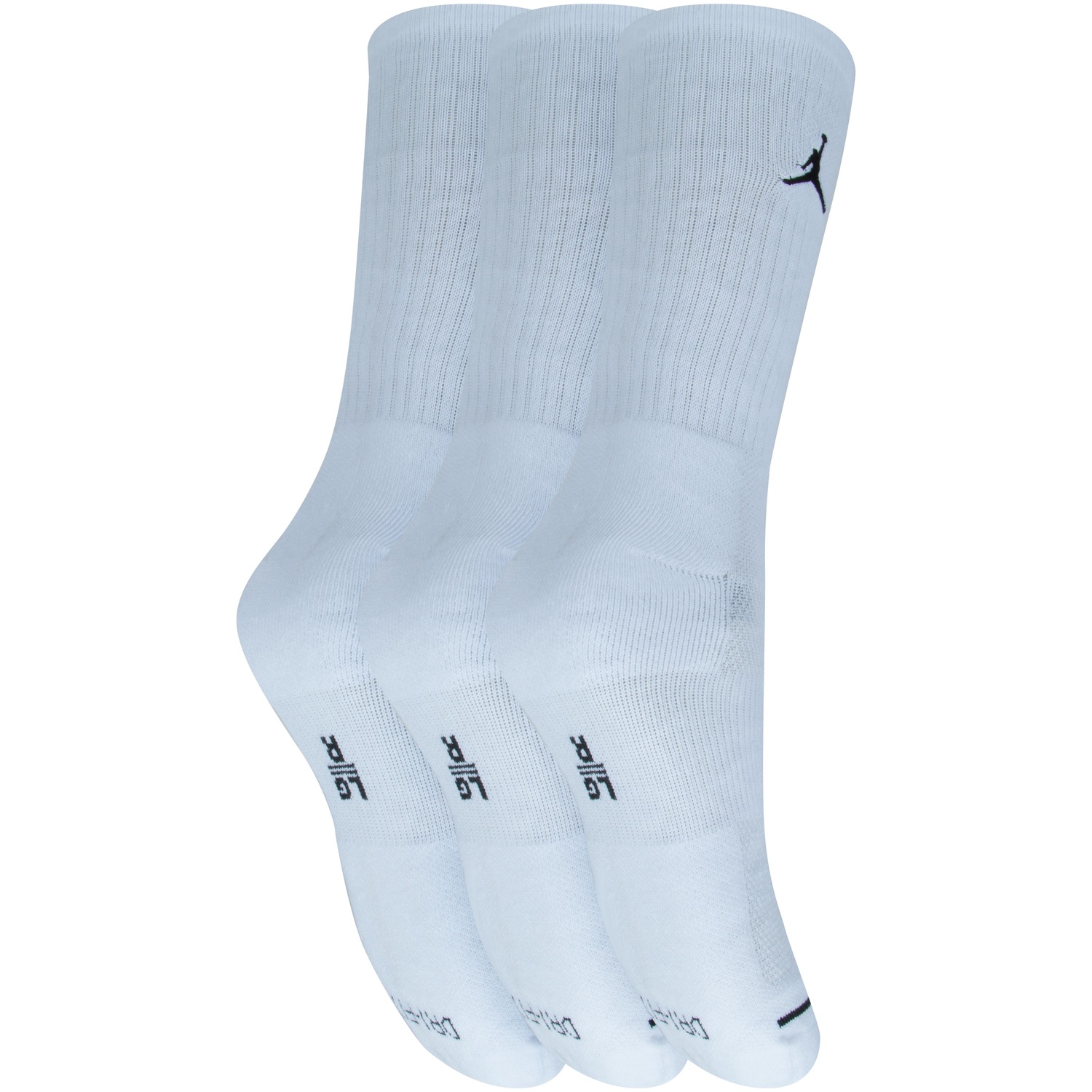 Kit de Meias Cano Alto Nike Everyday Crew com 3 Pares - 39 - 43 - Adulto - Foto 2