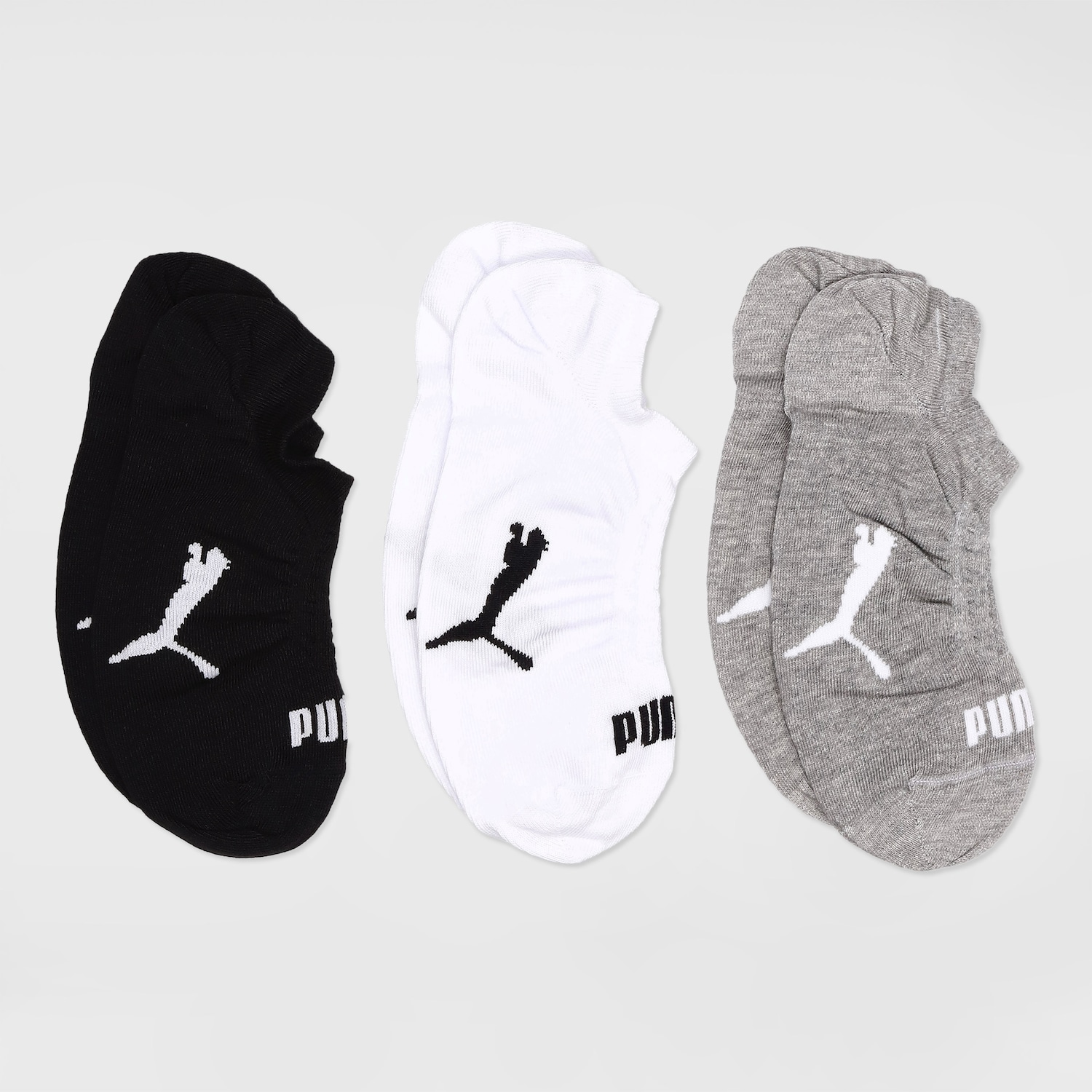 Kit de Meias Sapatilha Puma Esportiva Adulto - Foto 1