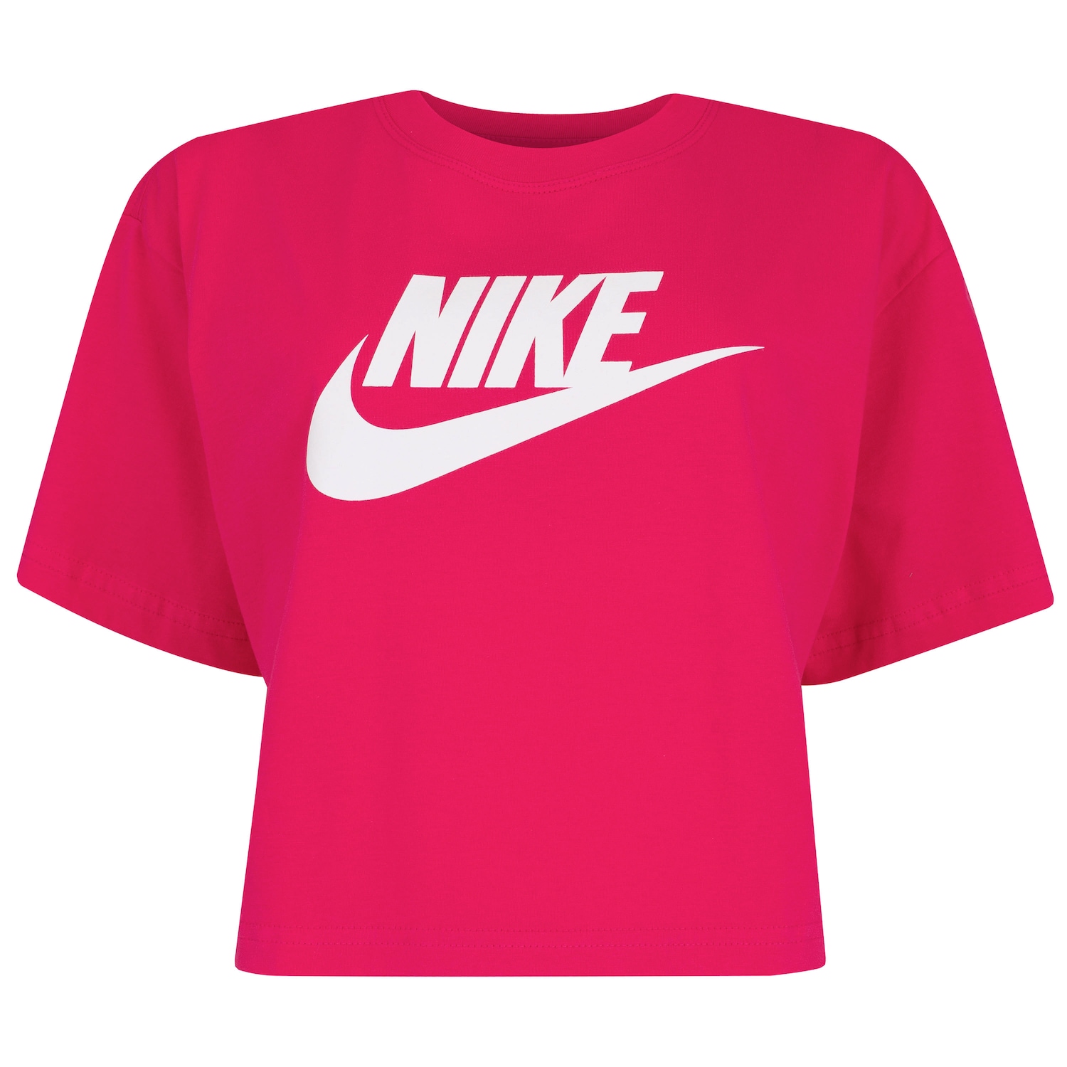 Blusa Cropped Nike Tee Sportswear Essential - Feminina - Foto 1