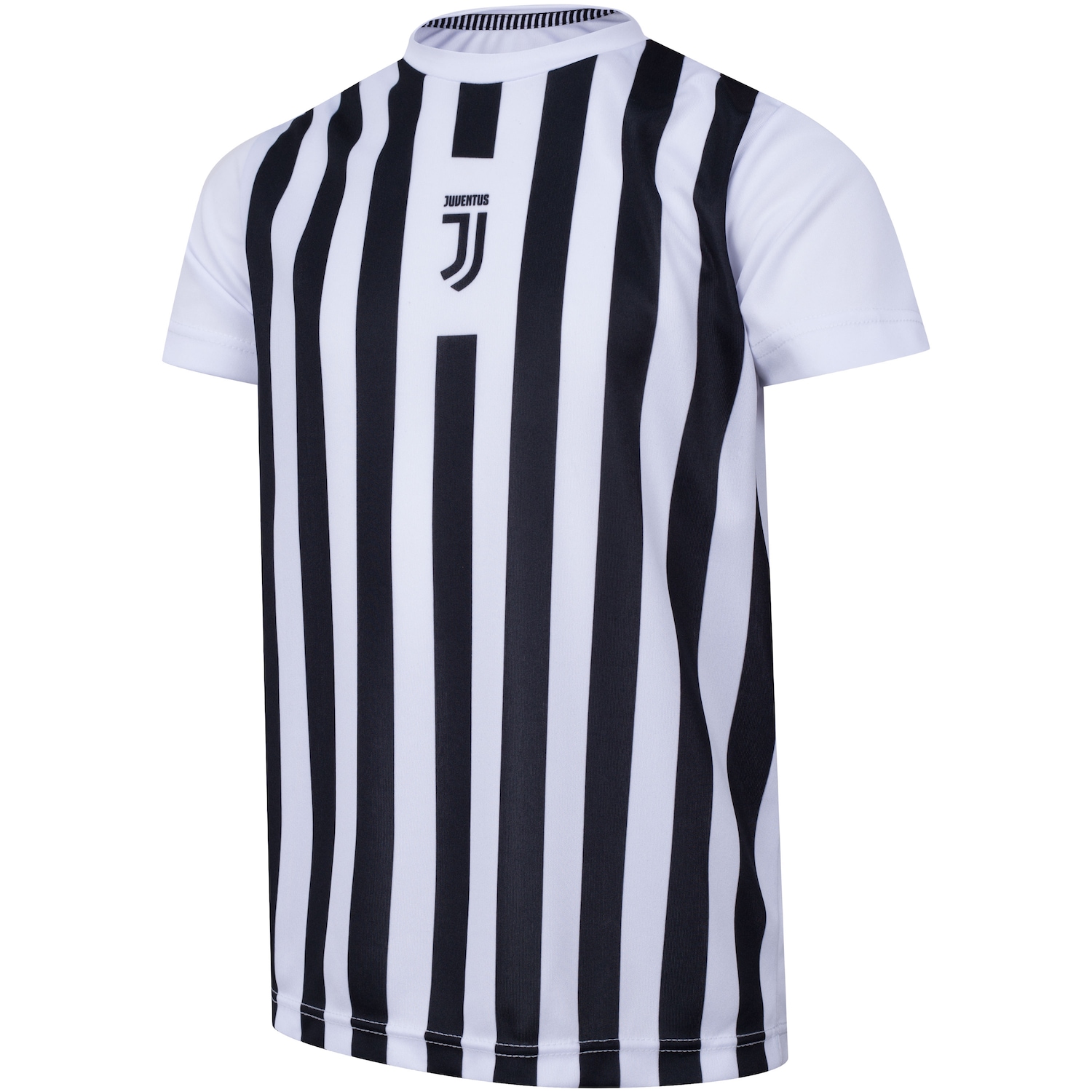 Camiseta Juventus I Fardamento Listras - Infantil - Foto 3