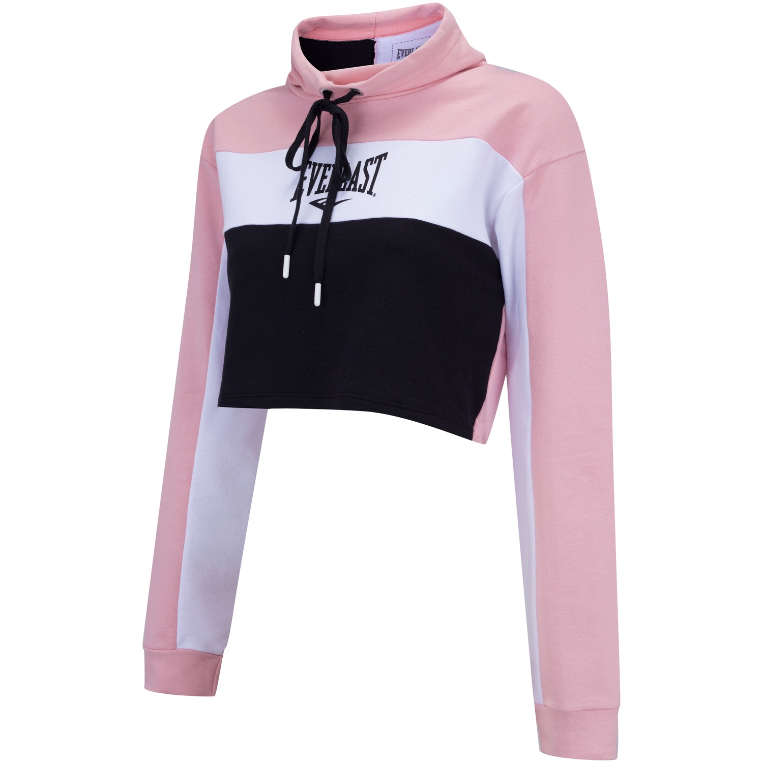Blusa Cropped Manga Longa com Capuz Everlast Vintage - Feminina - Foto 3