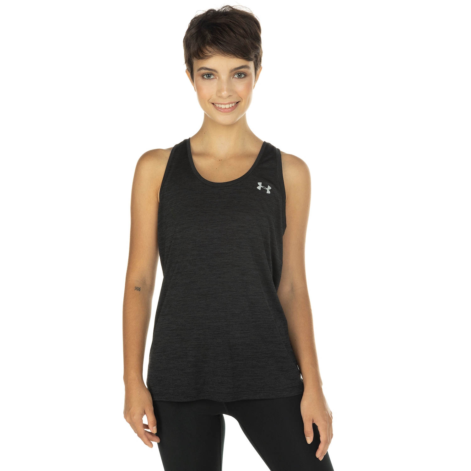 Camiseta Regata Under Armour Tech Tank - Feminina - Foto 2