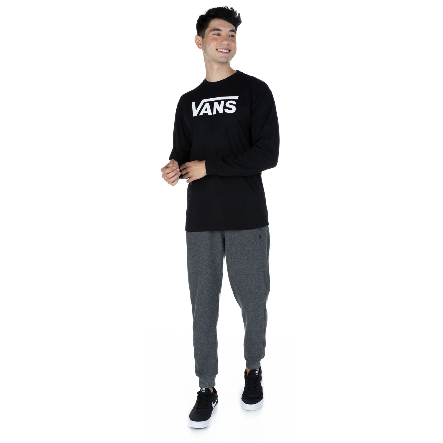 Camiseta Manga Longa Vans Classic LS - Masculina - Foto 4
