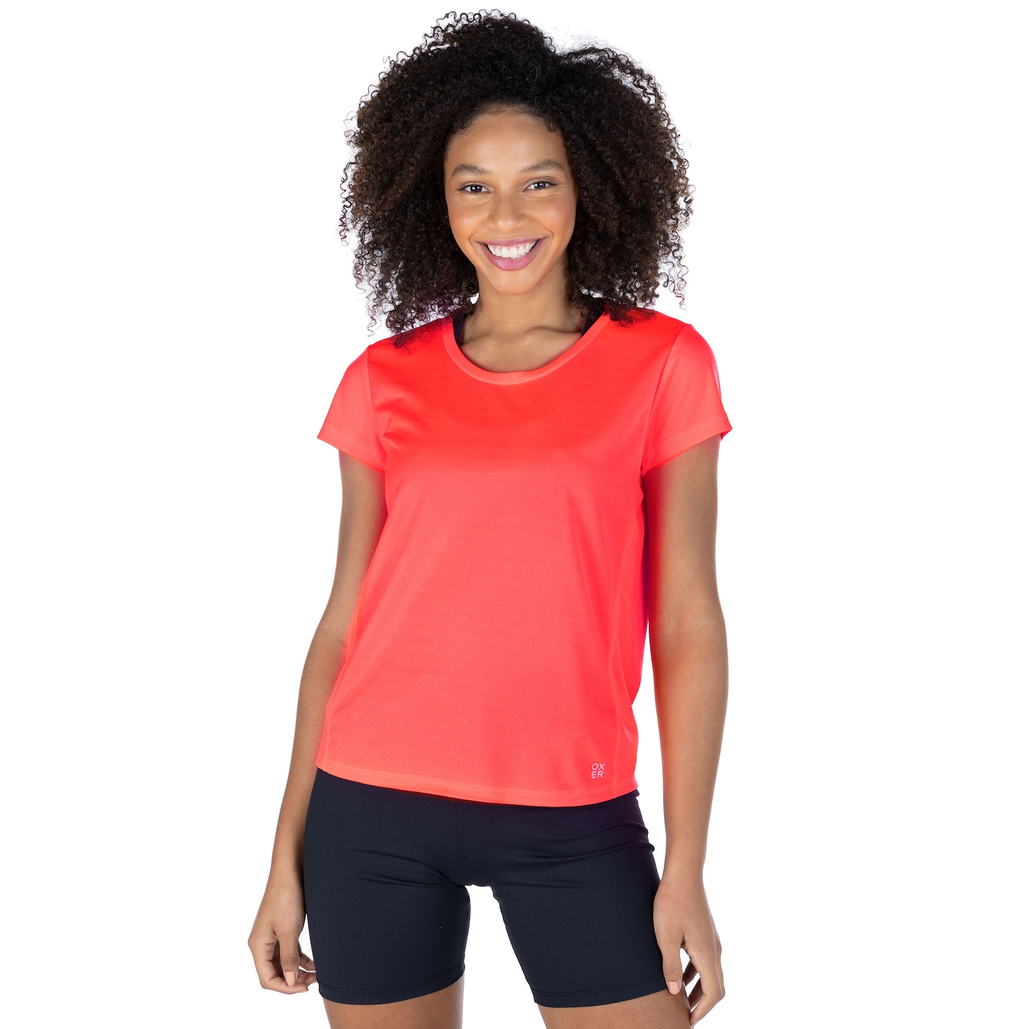 Camiseta Oxer Manga Curta Detalhe Costas - Feminina - Foto 2