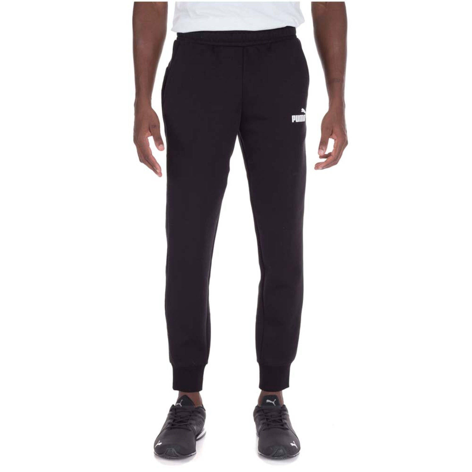 Calça de Moletom Puma Essentials Logo Pants - Masculina - Foto 2