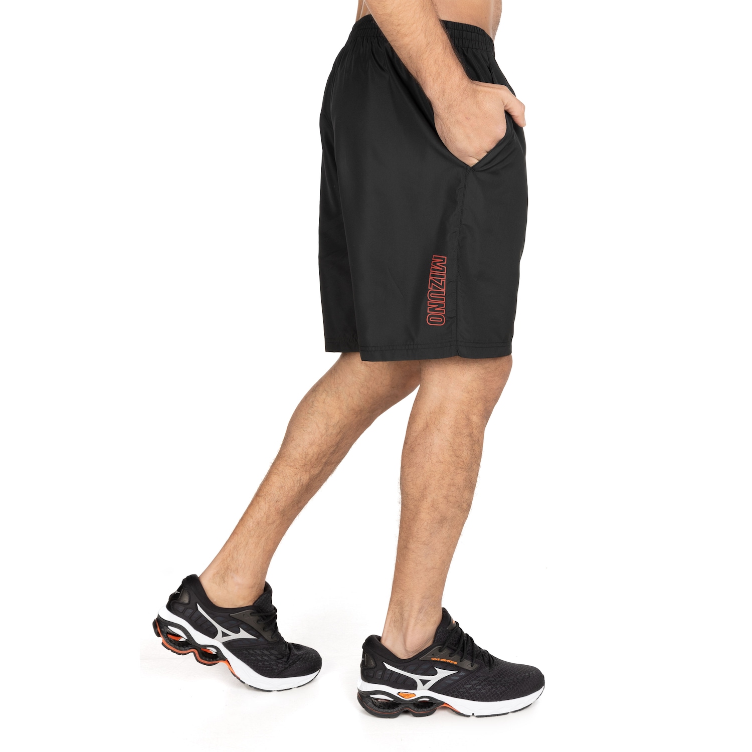 Bermuda Masculina Mizuno Big Logo - Foto 4