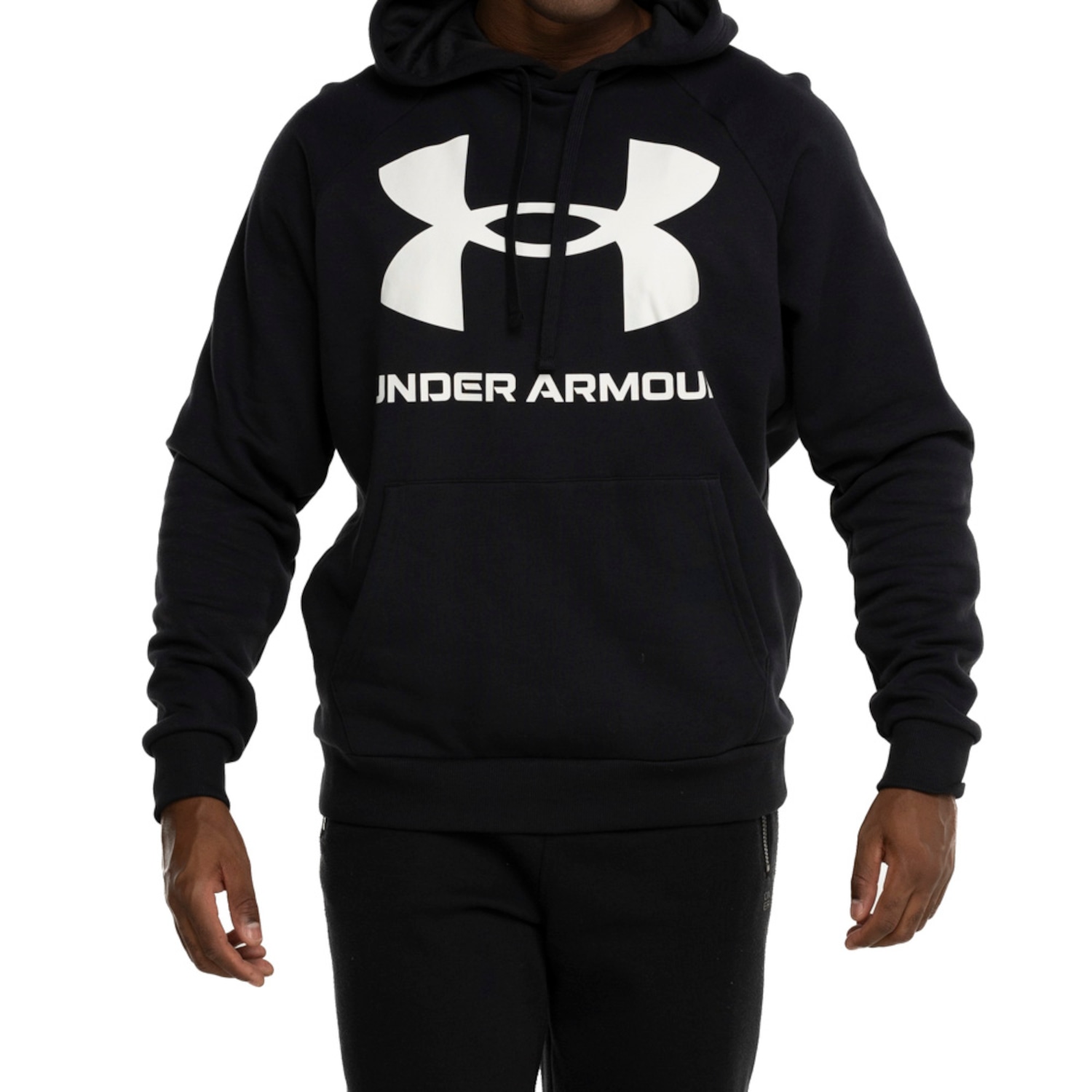 Blusa de Moletom Under Armour Masculina com Capuz Rival Fleece Big - Foto 1