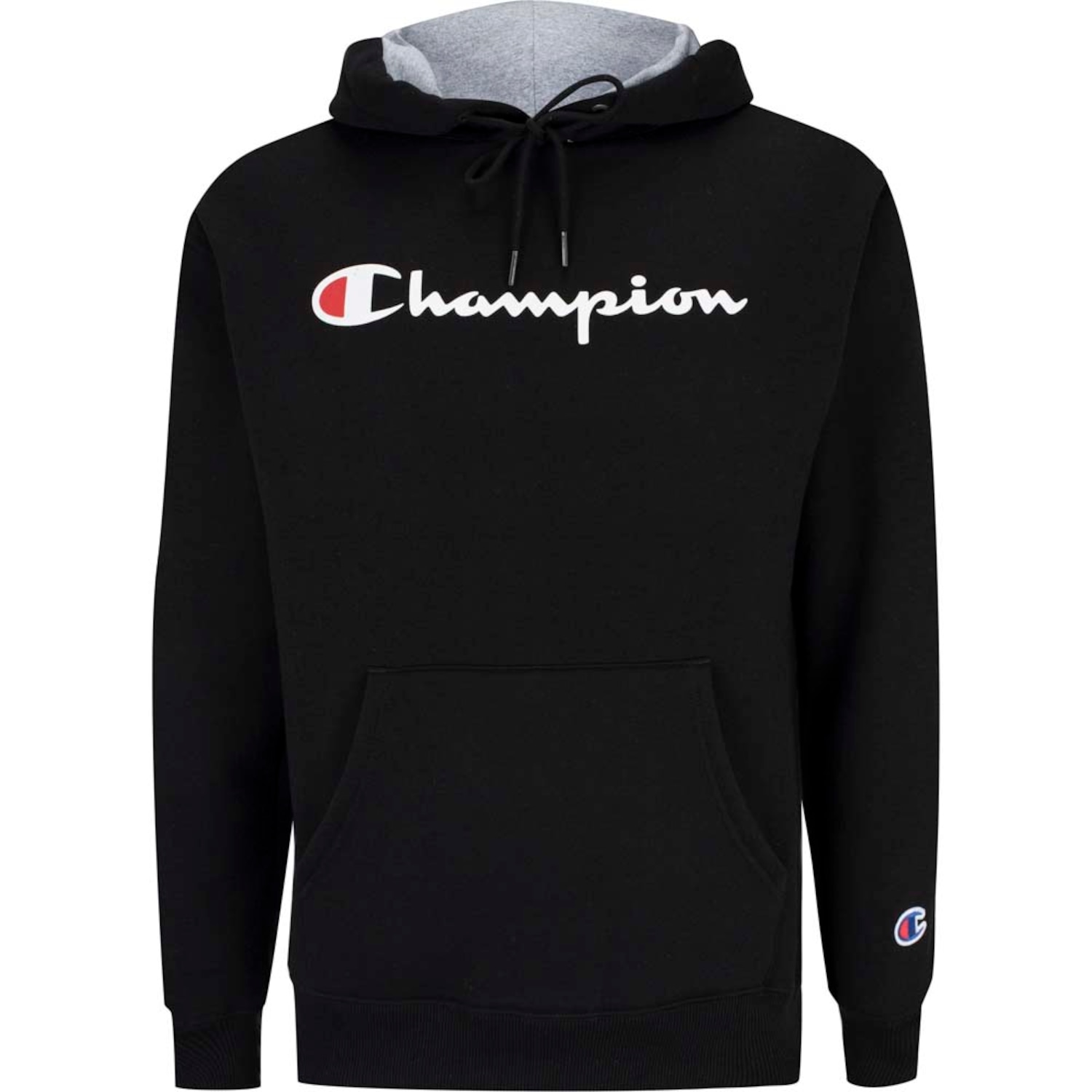 Blusa de Moletom Champion Masculina com Capuz Canguru - Foto 1