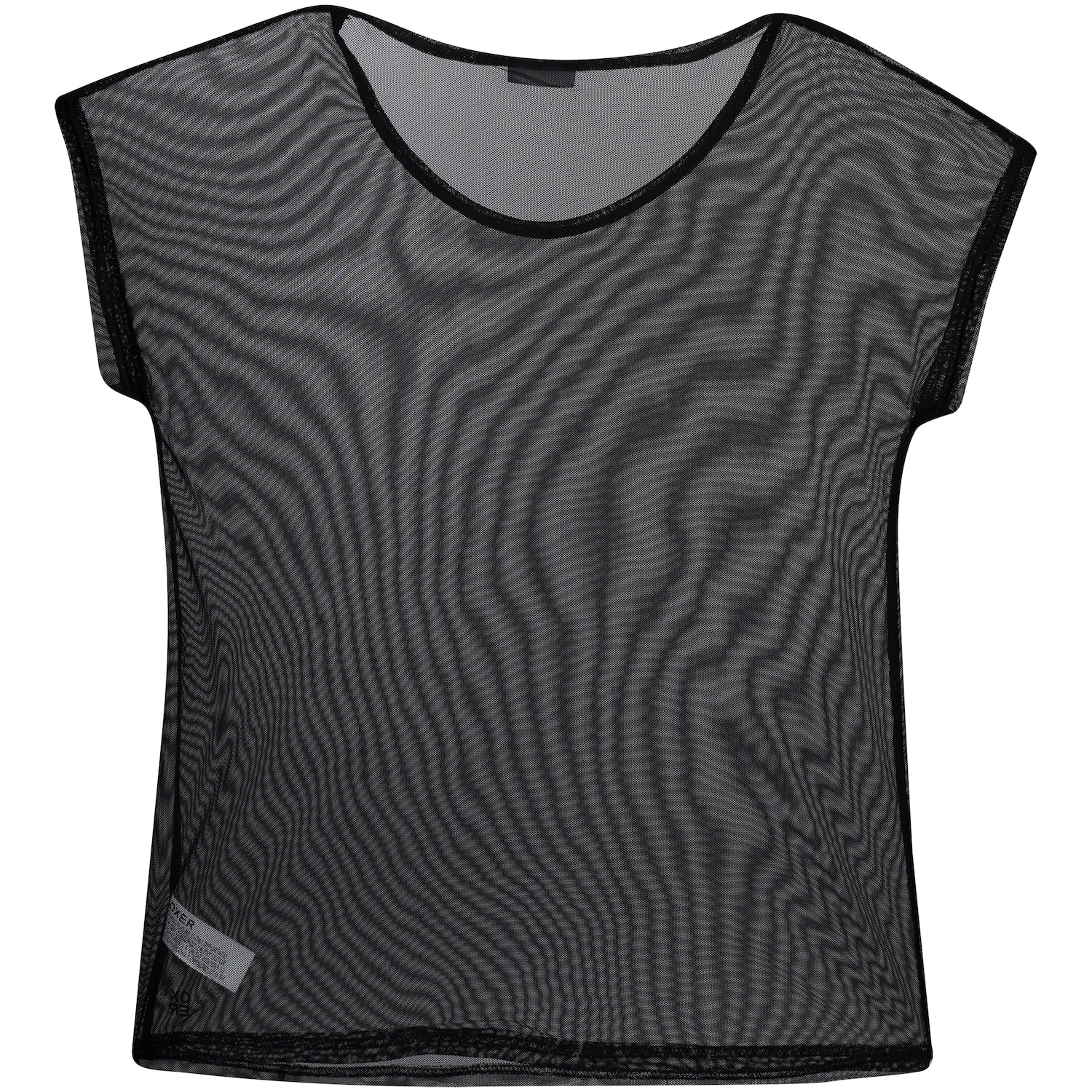 Camiseta Oxer Manga Curta Tule Lisa - Feminina - Foto 2