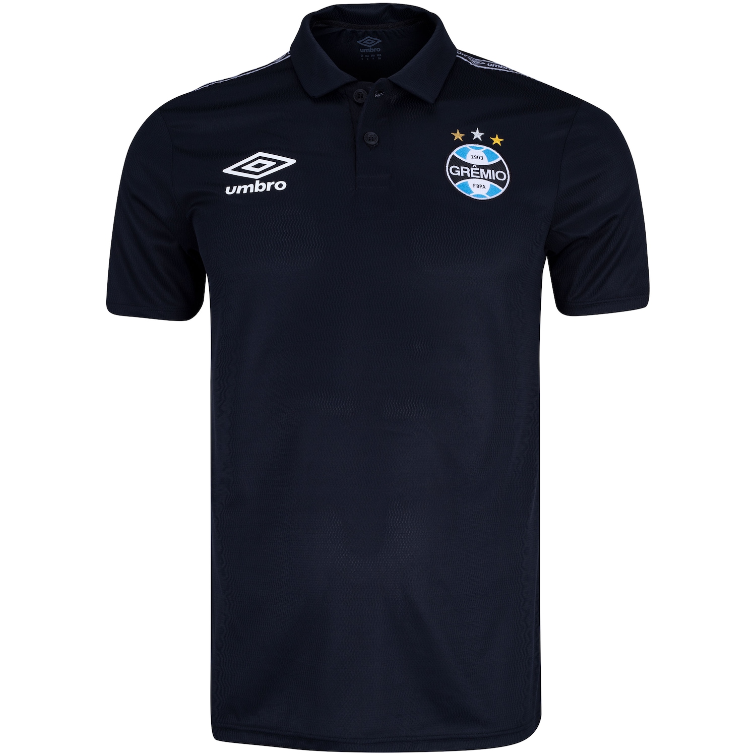 Camisa Polo do Grêmio Masculina Umbro Viagem 21 - Foto 1