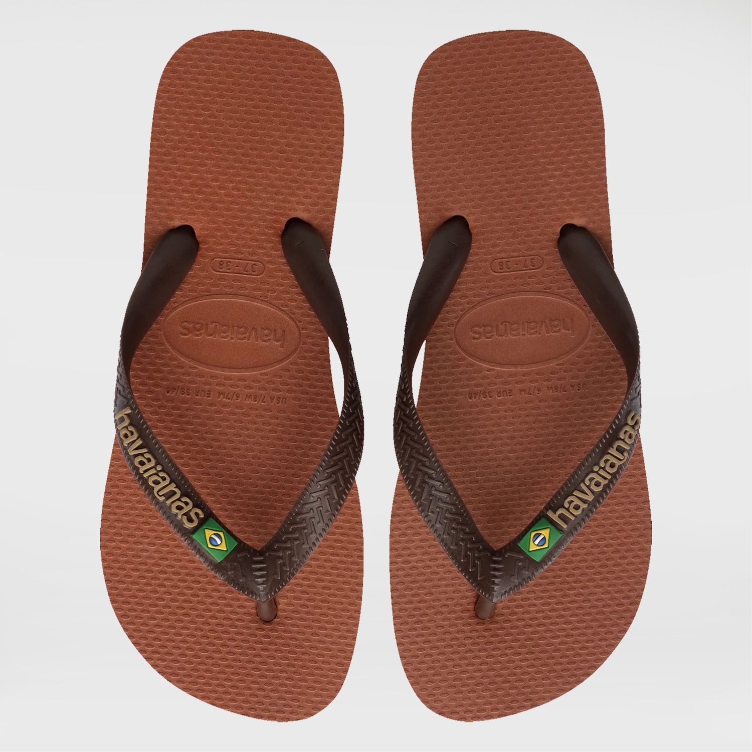 Chinelo Havaianas Brasil Logo - Masculino - Foto 1