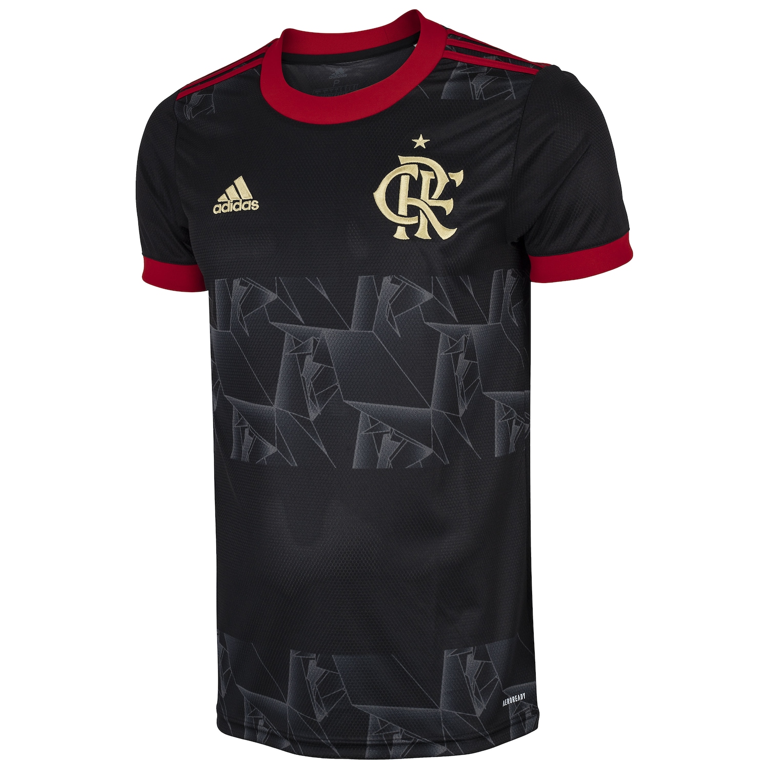 Camisa do Flamengo III 21 adidas - Masculina - Foto 3
