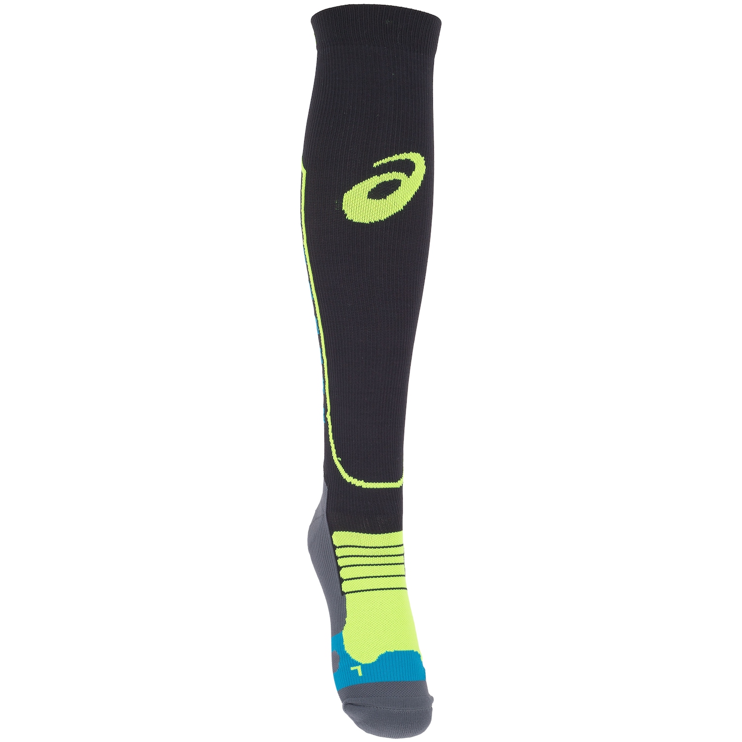 Meia de Compressão Cano Alto Asics Socks Masculina - Foto 1