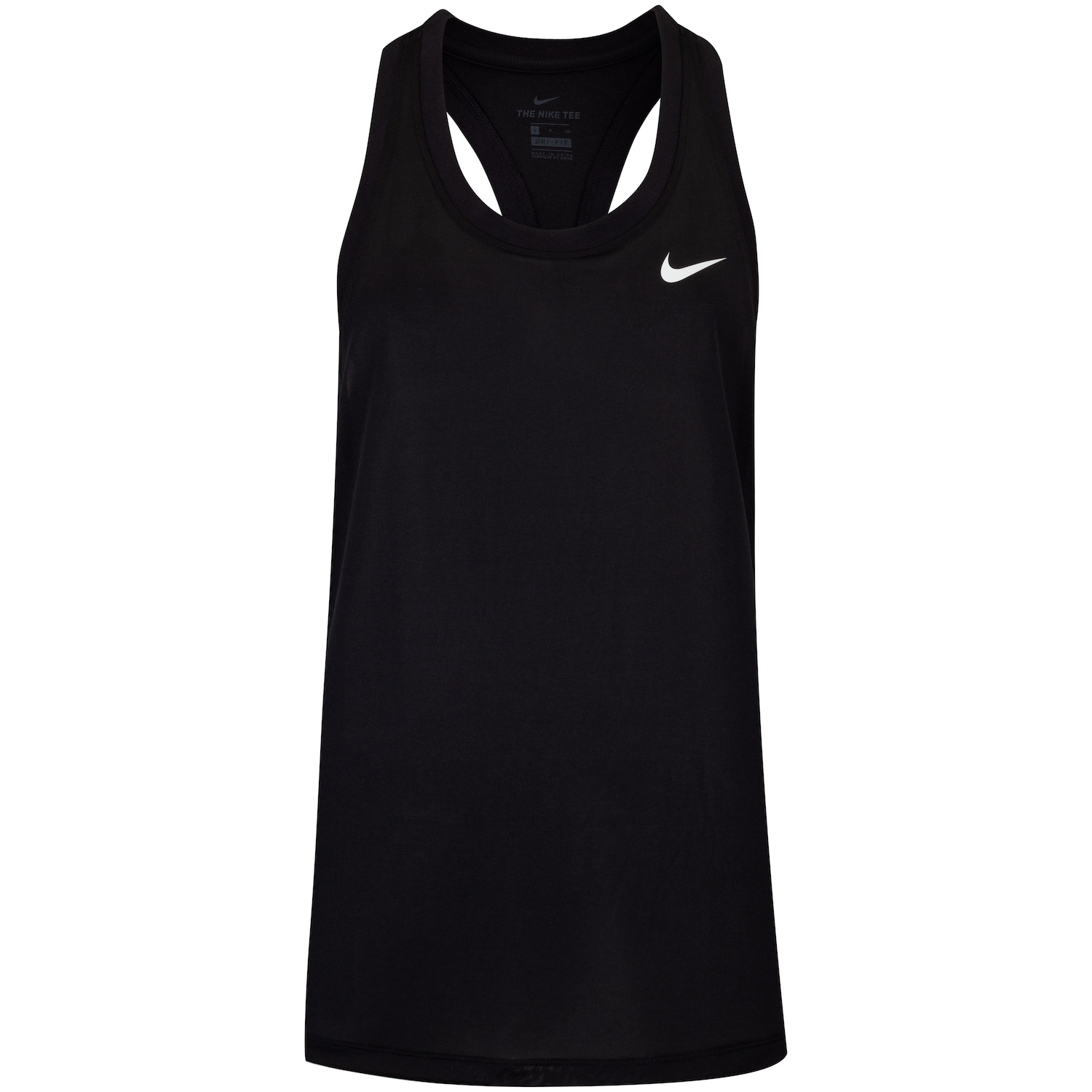 Camiseta Regata Nike feminina Dri-Fit Leg Raceback Tank - Foto 1