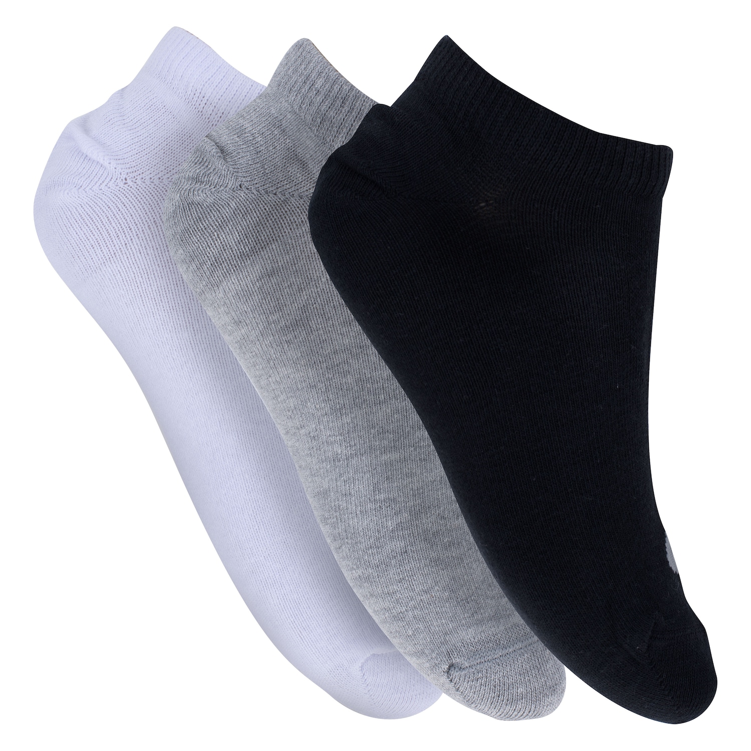 Kit de Meia Asics Invisible - Adulto - 3 Pares - 39 a 43 - Foto 1