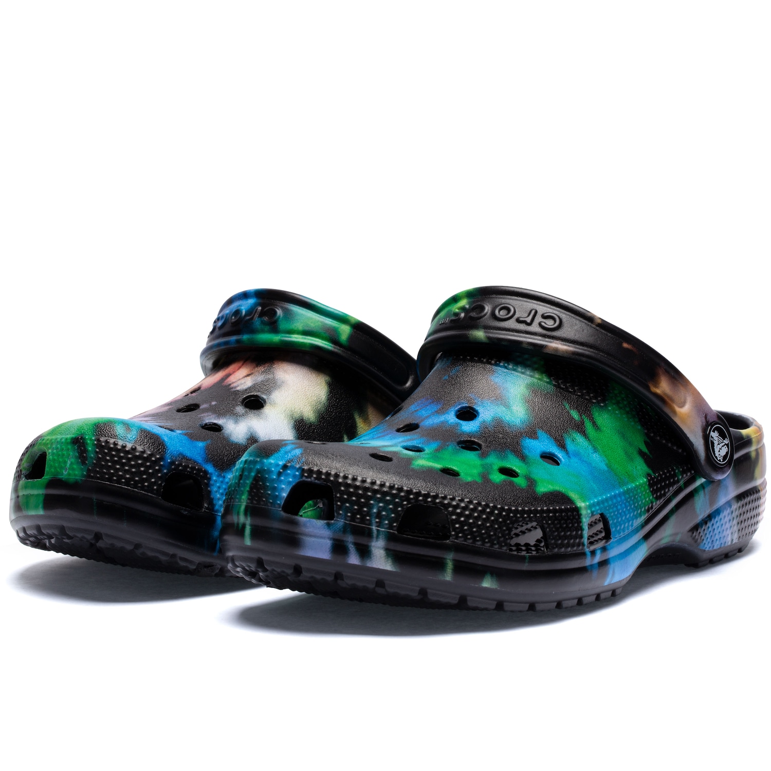 Sandália Crocs Adulto Classic T Dye Graphic Clo - Foto 2