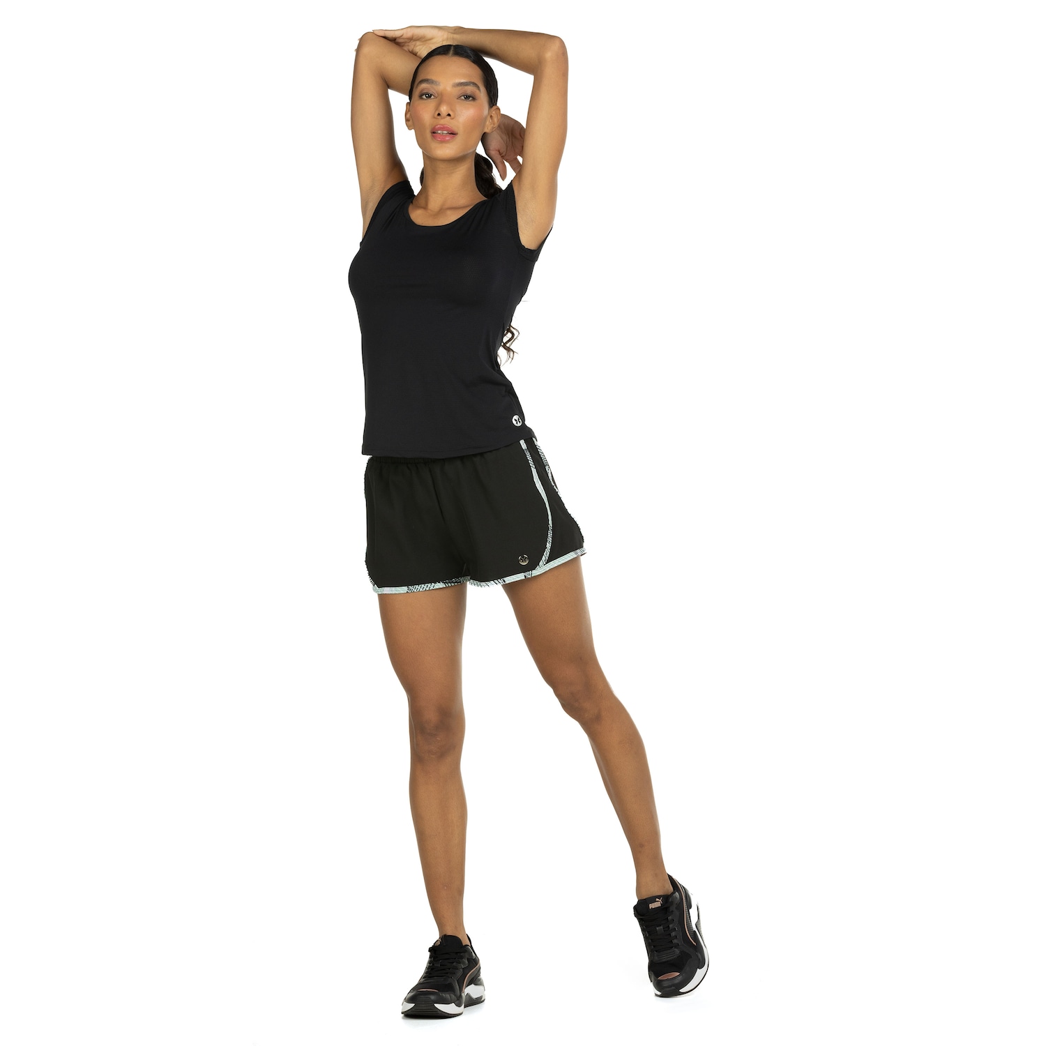 Camiseta Vestem Manga Curta Run The World - Feminina - Foto 4