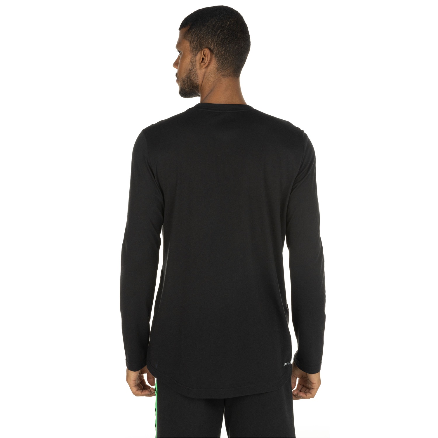 Camiseta Manga Longa adidas D2M Feelready - Masculina - Foto 3