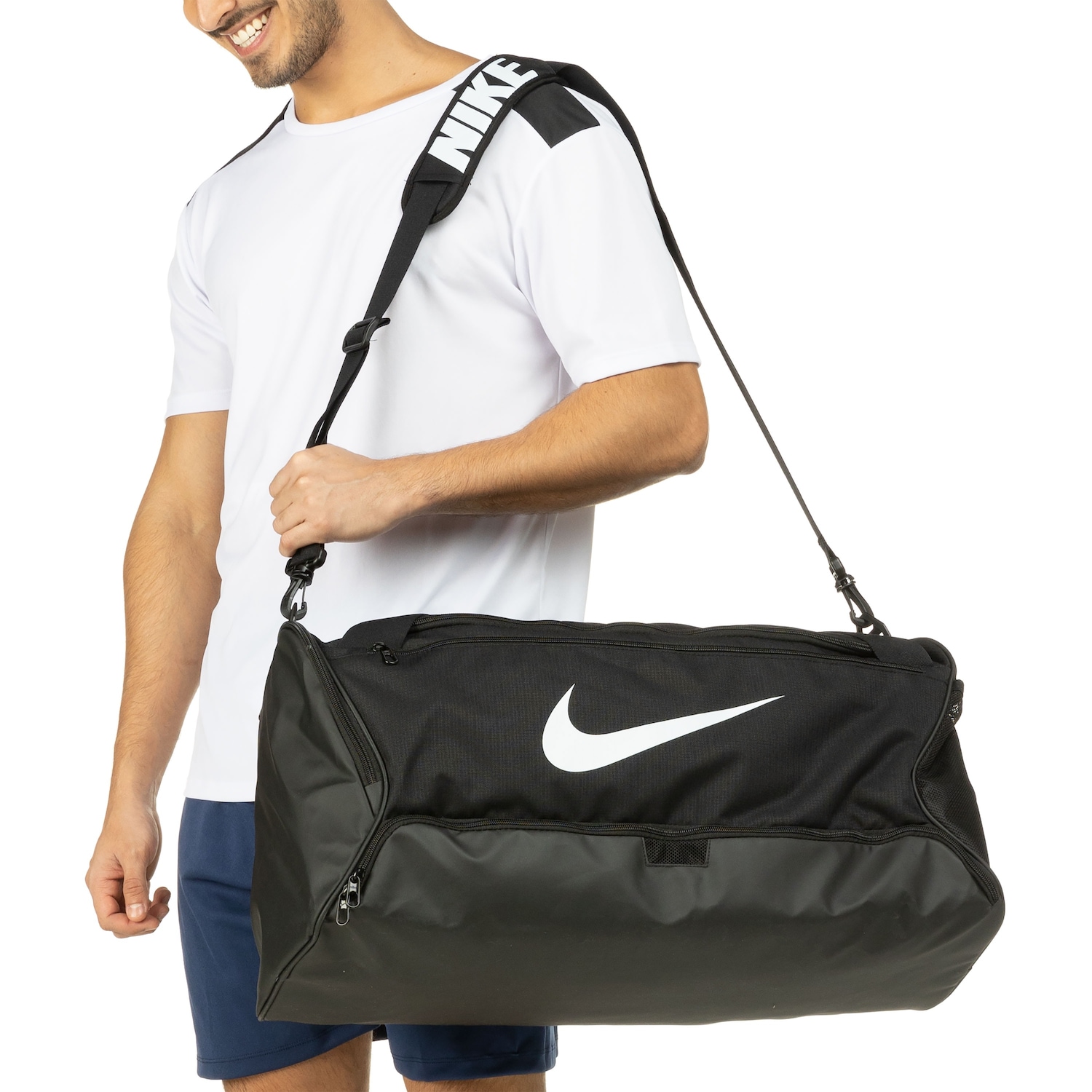 Mala Nike 60 L Brasilia Com Multi Compartimentos - Foto 1