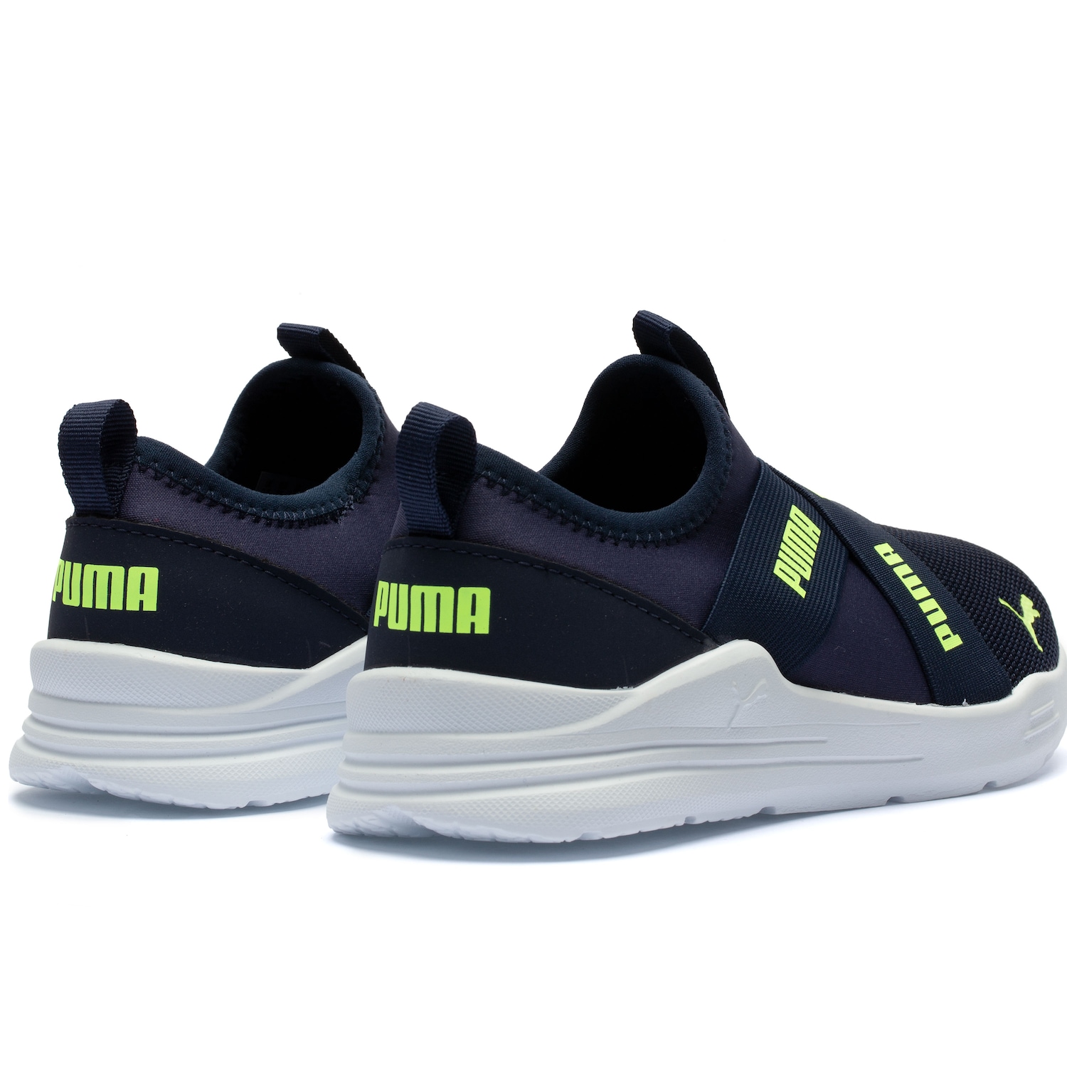 Tenis Puma Wired Run Slip On Ps Bdp Inf - Foto 5