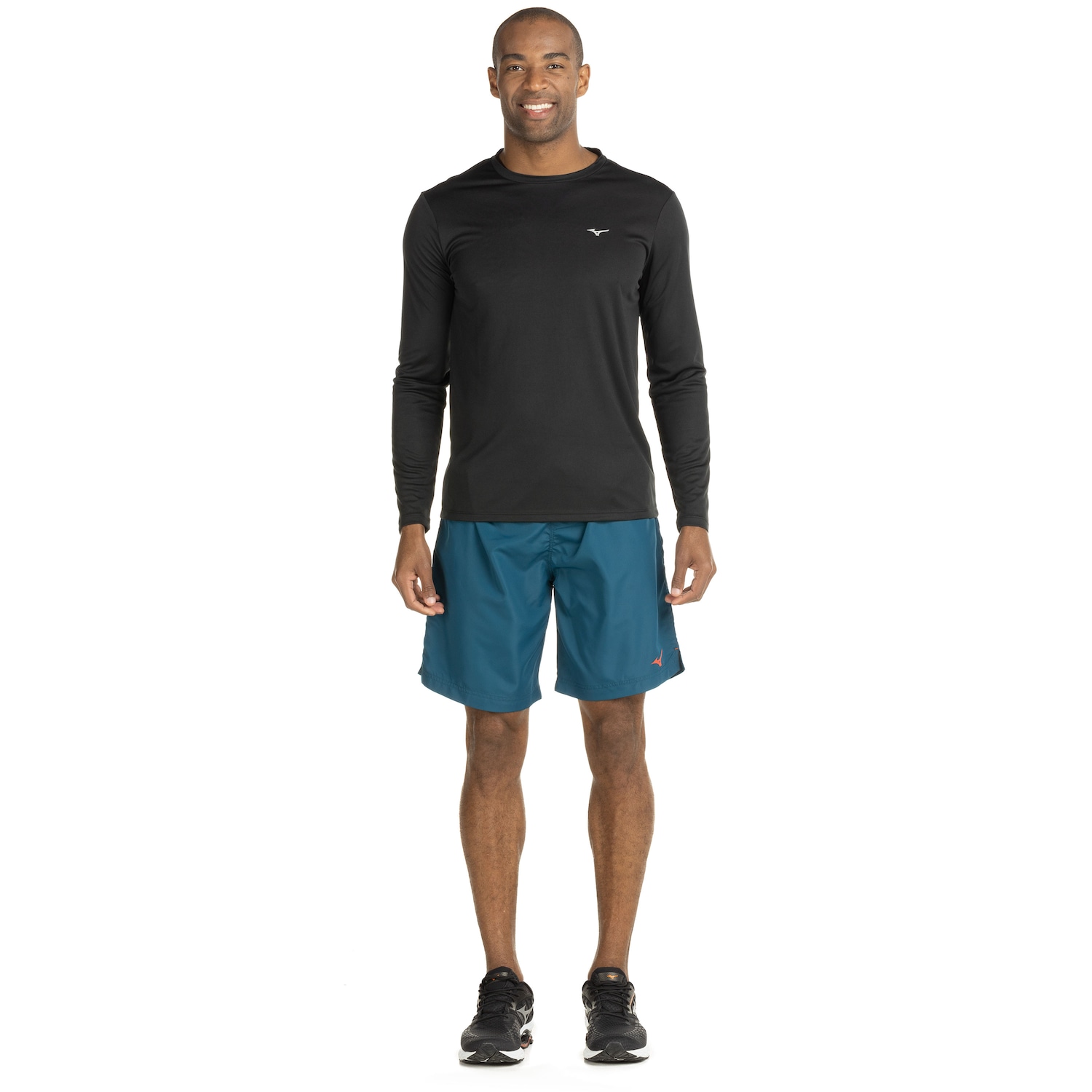 Camiseta Mizuno Manga Longa Energy - Masculina - Foto 4