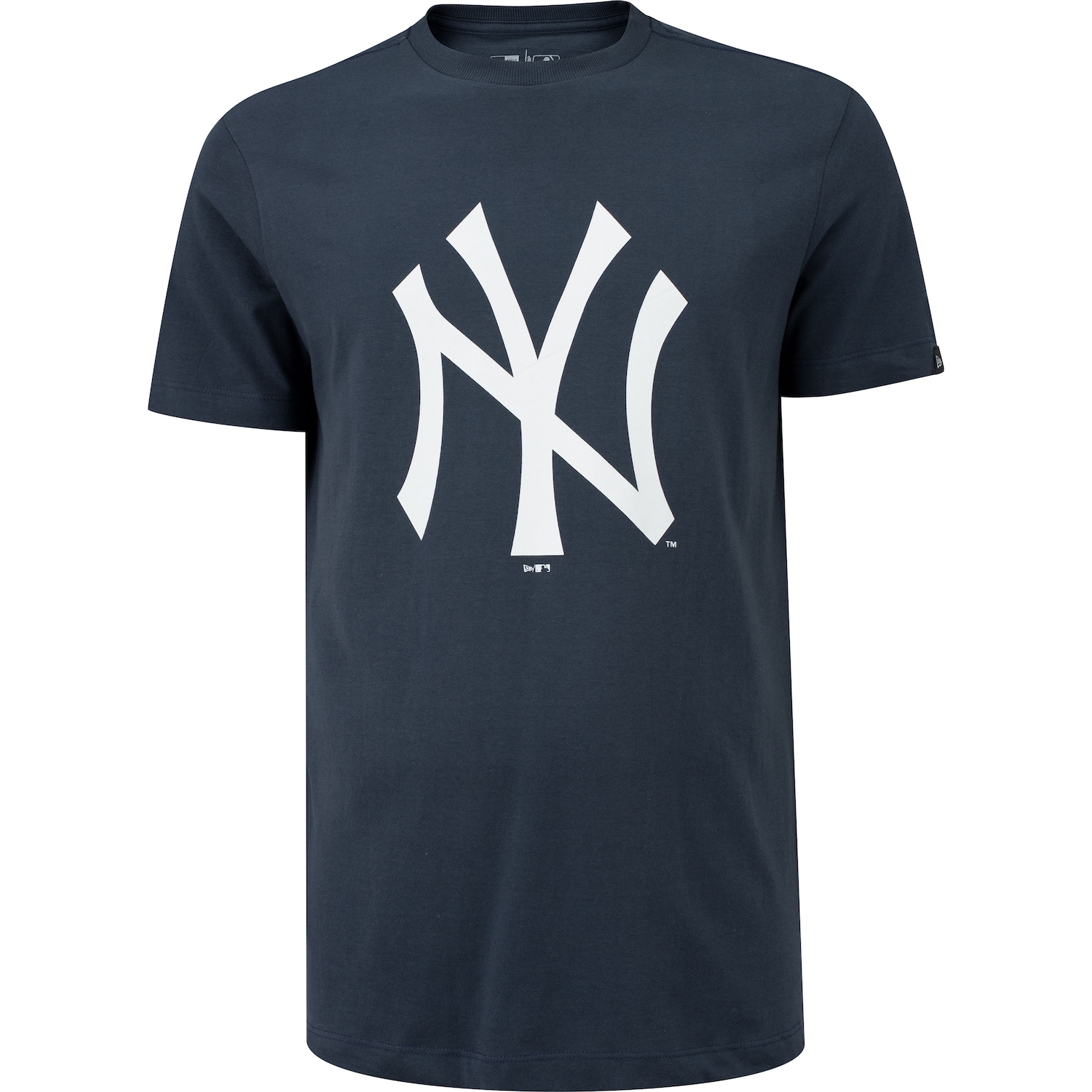 Camiseta New York Yankees MLB New Era Manga Curta Masculina Básico Essentials - Foto 1