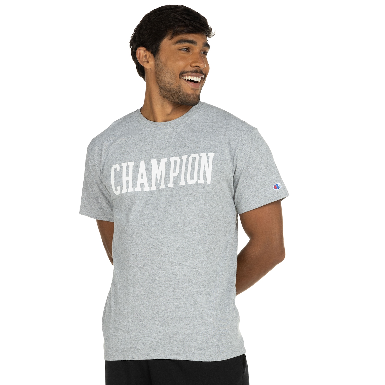Camiseta Champion Manga Curta Classic Graphic - Masculina - Foto 2