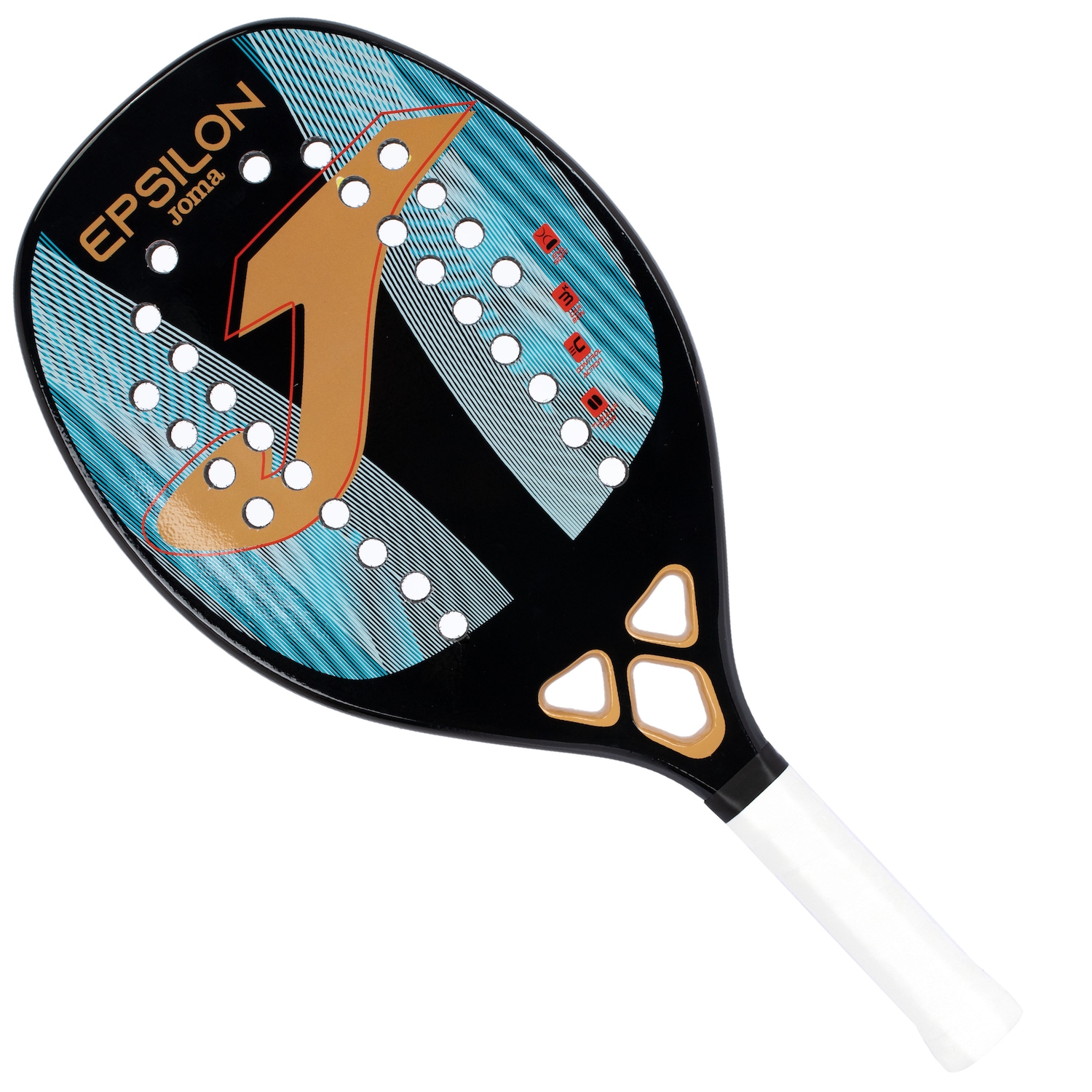 Raquete de Beach Tennis Joma Epsilon + Capa Protetora - Adulto - Foto 2