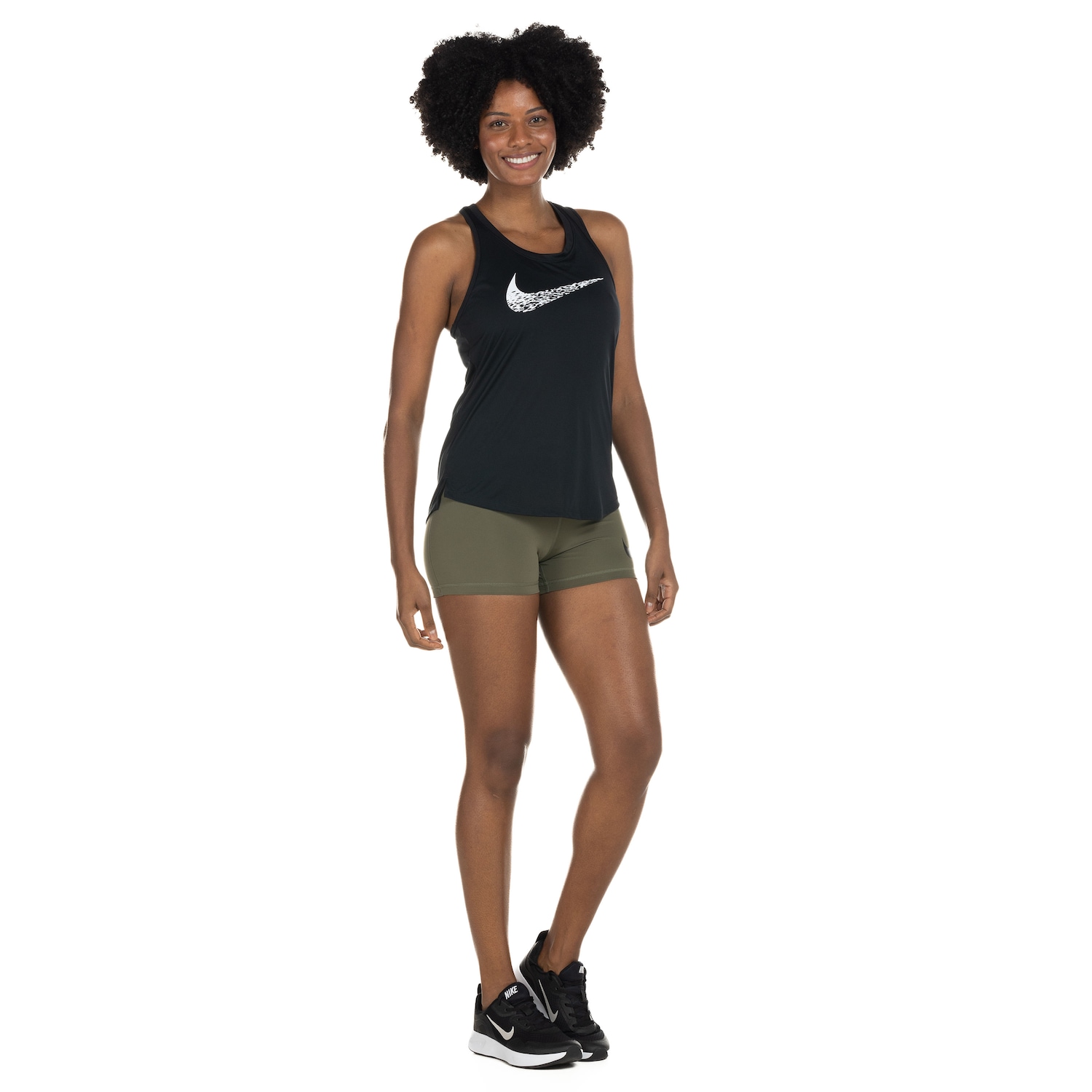 Camiseta Sem Manga  Swoosh Run Tank Fem - Foto 4