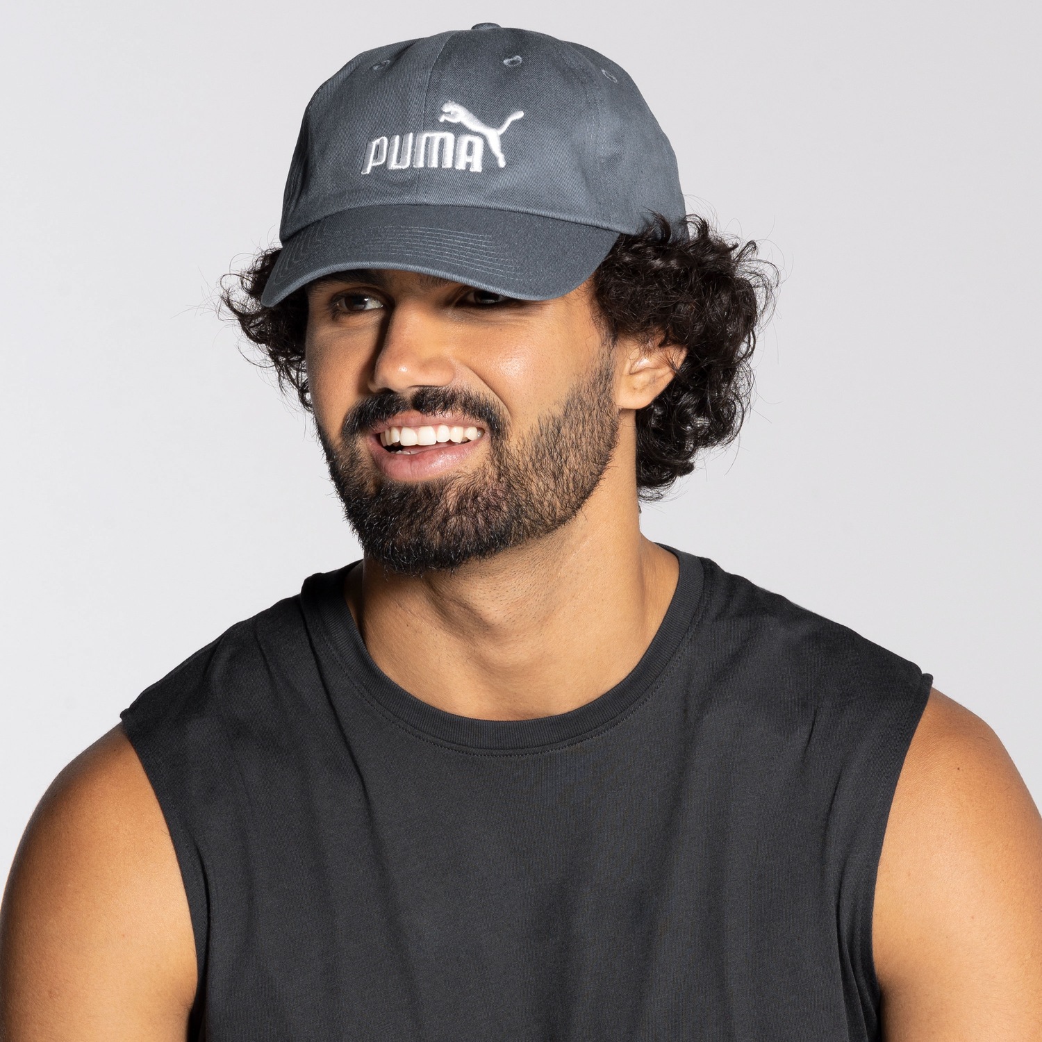 Boné Puma Aba Curva Strapback ESS Cap - Adulto - Foto 2