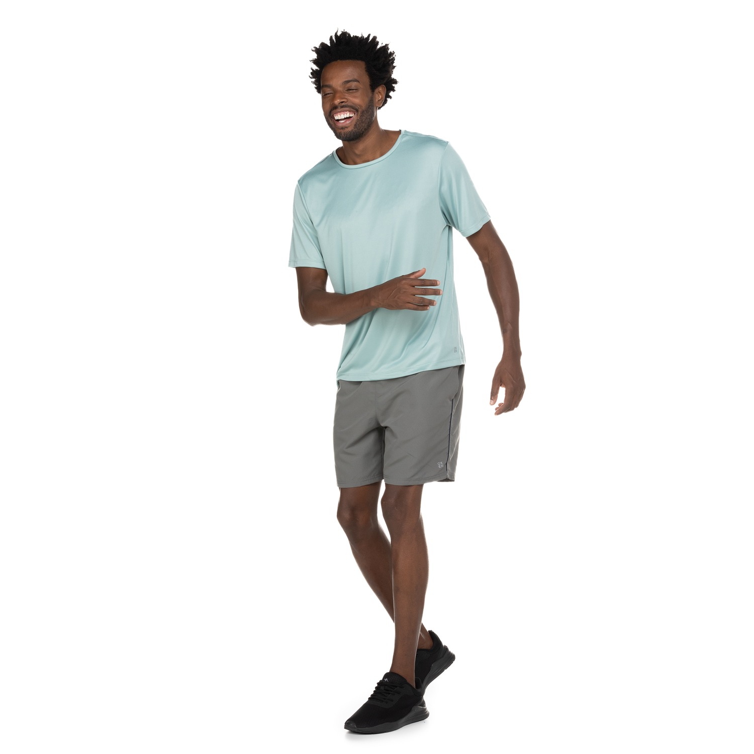 Camiseta Cava Tradicional Oxer Manga Curta Básica Dry Tunin - Masculina - Foto 4