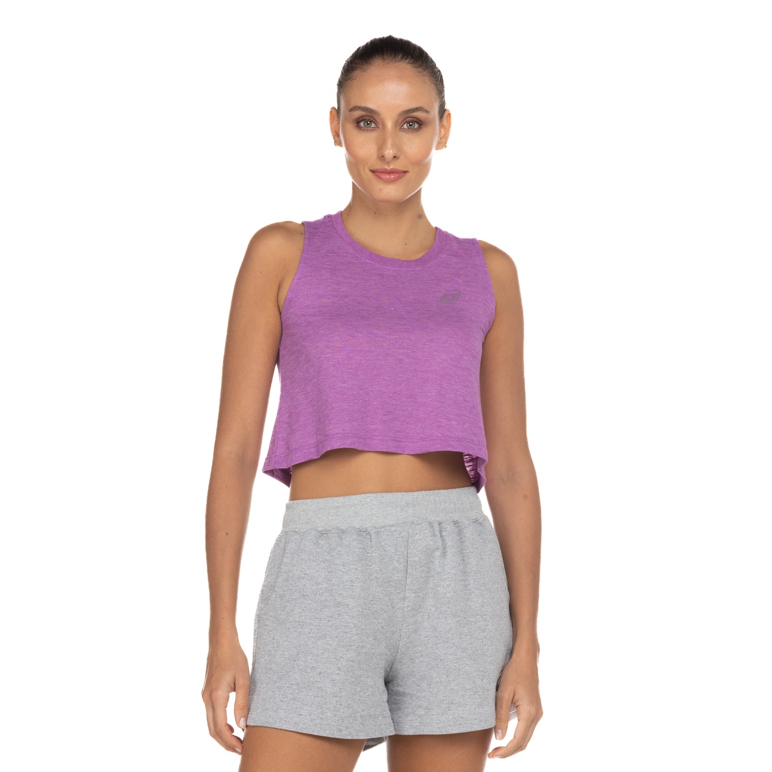 Camiseta Regata Cropped Feminina ASICS - Foto 4