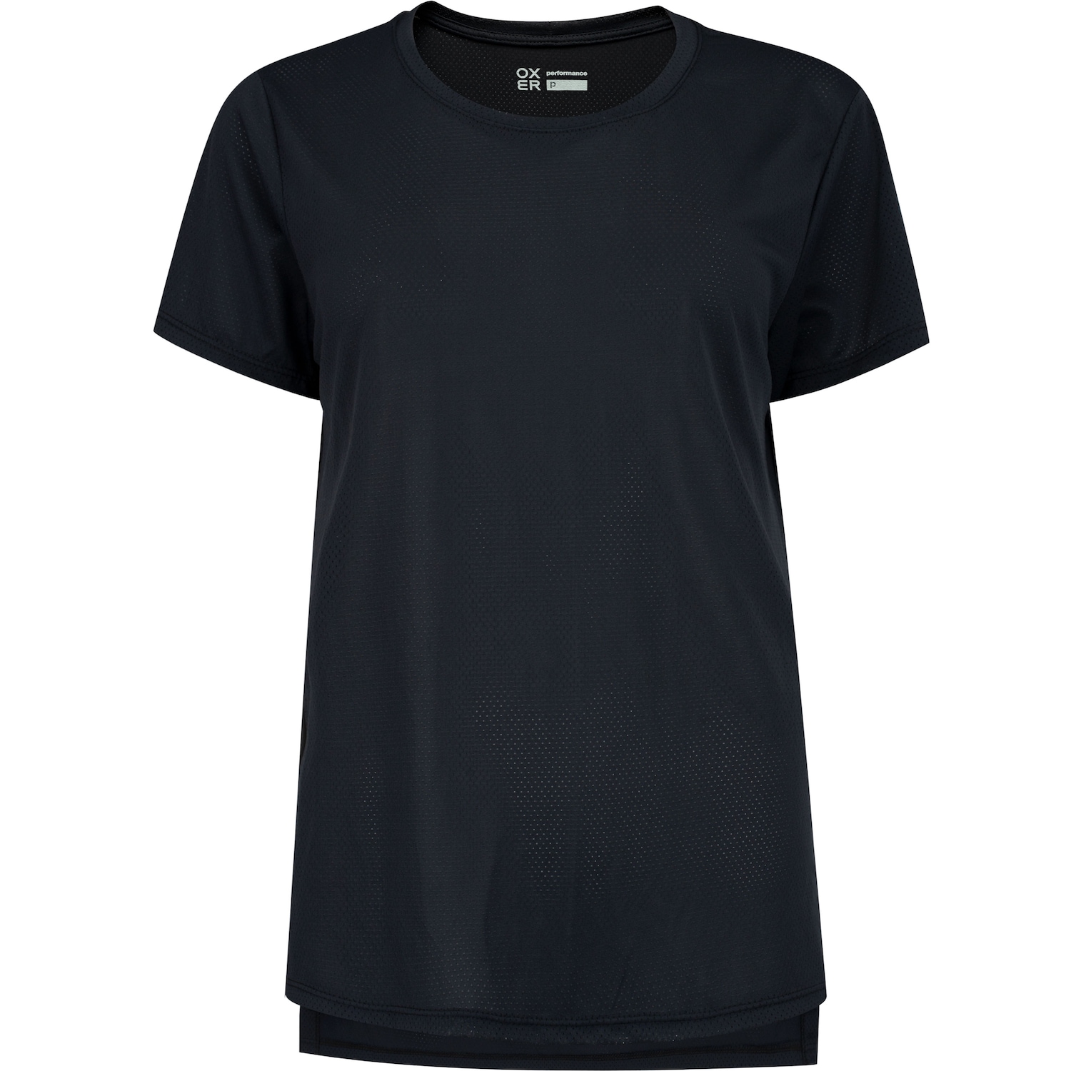 Camiseta Respirável Cava Tradicional Oxer Manga Curta com Abertura Lateral - Feminina - Foto 5