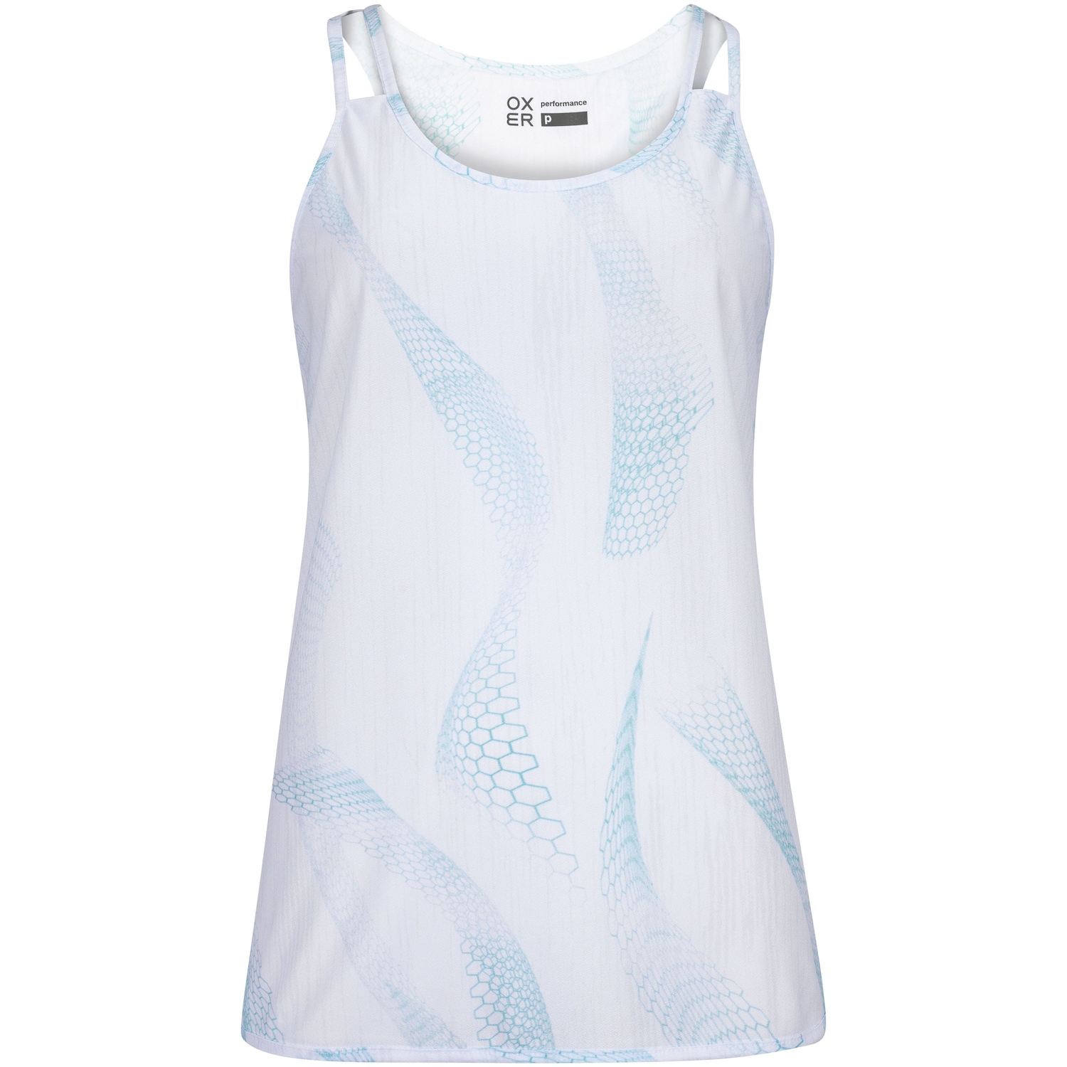 Camiseta Regata Feminina Oxer Estampada Alça Fina - Foto 1