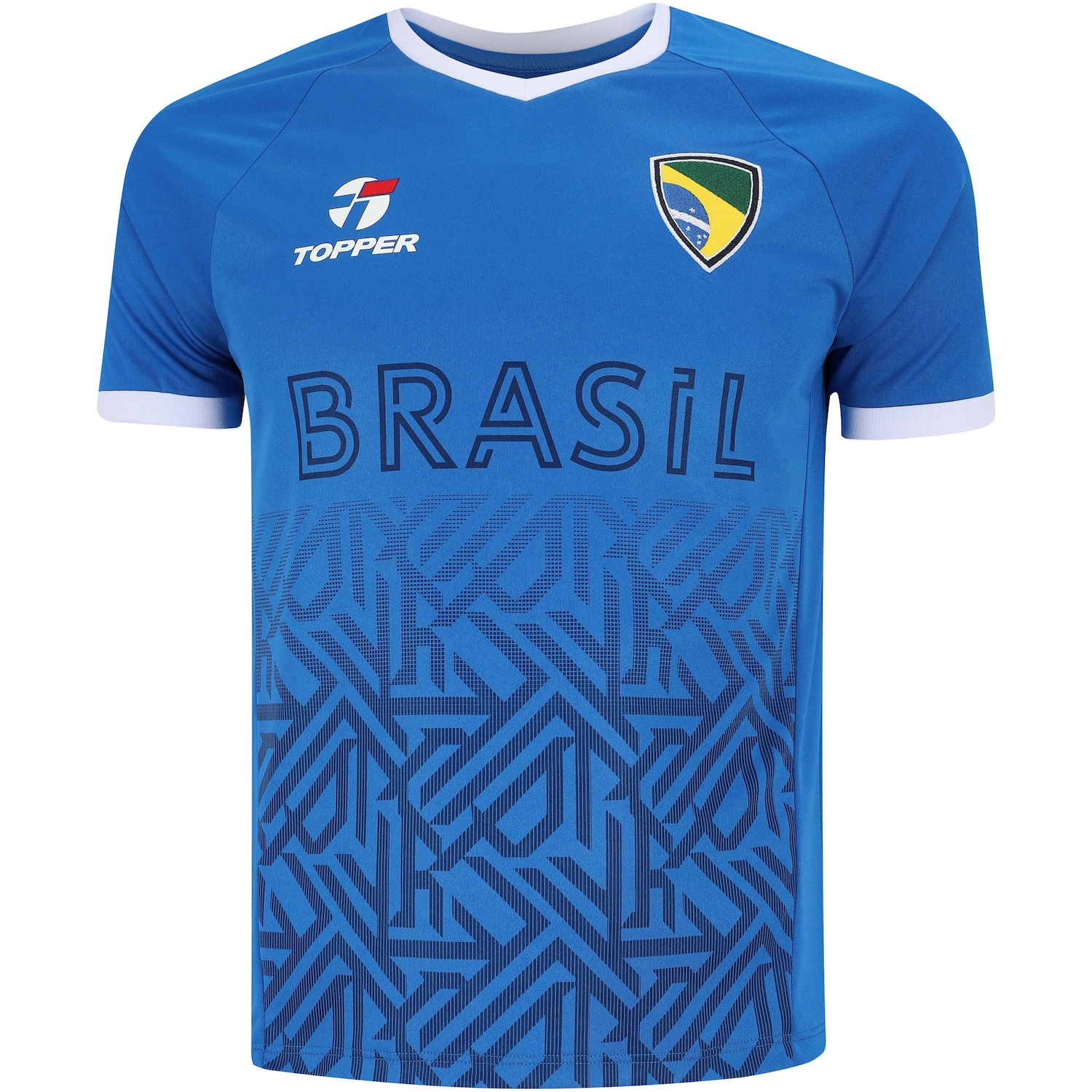 Camiseta Brasil II Topper - Masculina - Foto 1