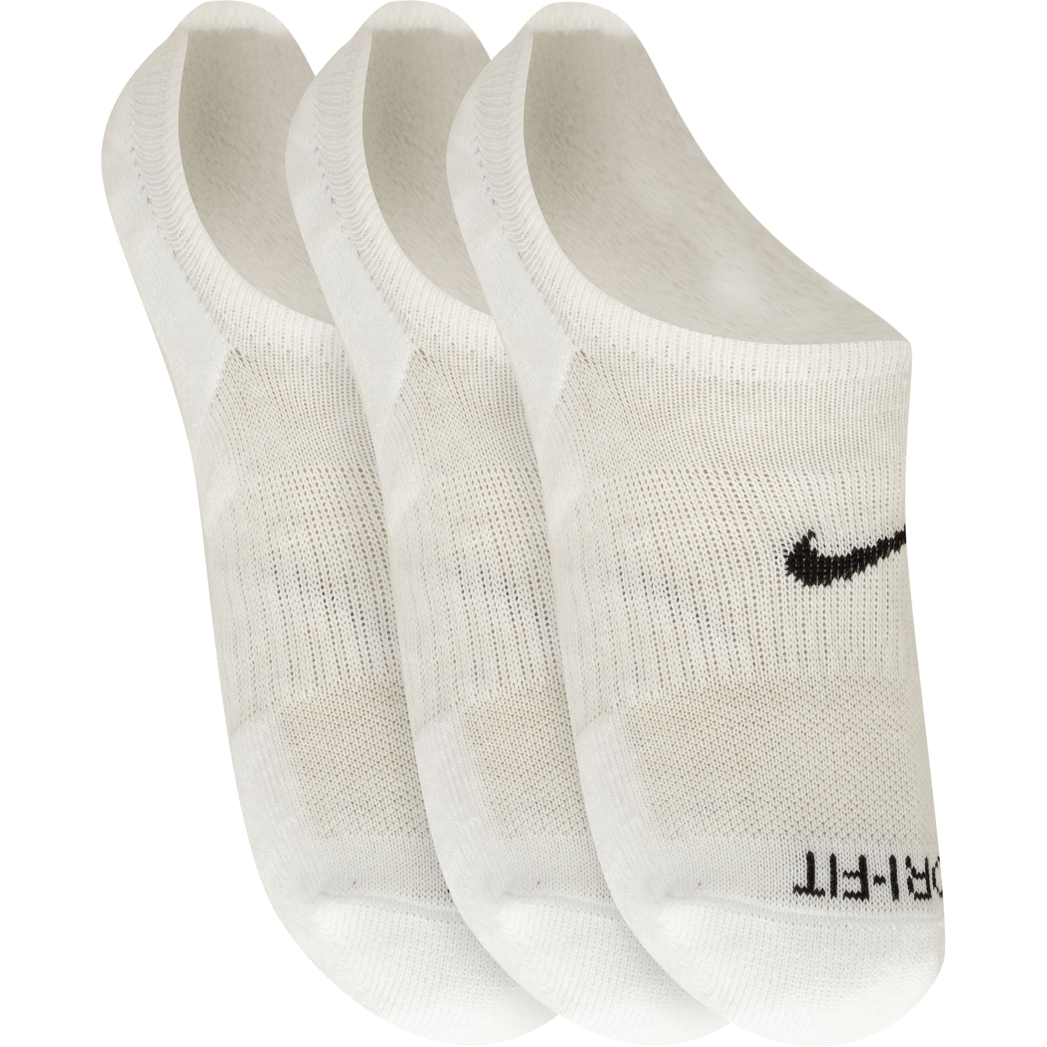 Kit de Meia Nike Everday Plus CUSH FOOTIE - Adulto - 3 Pares - Foto 3