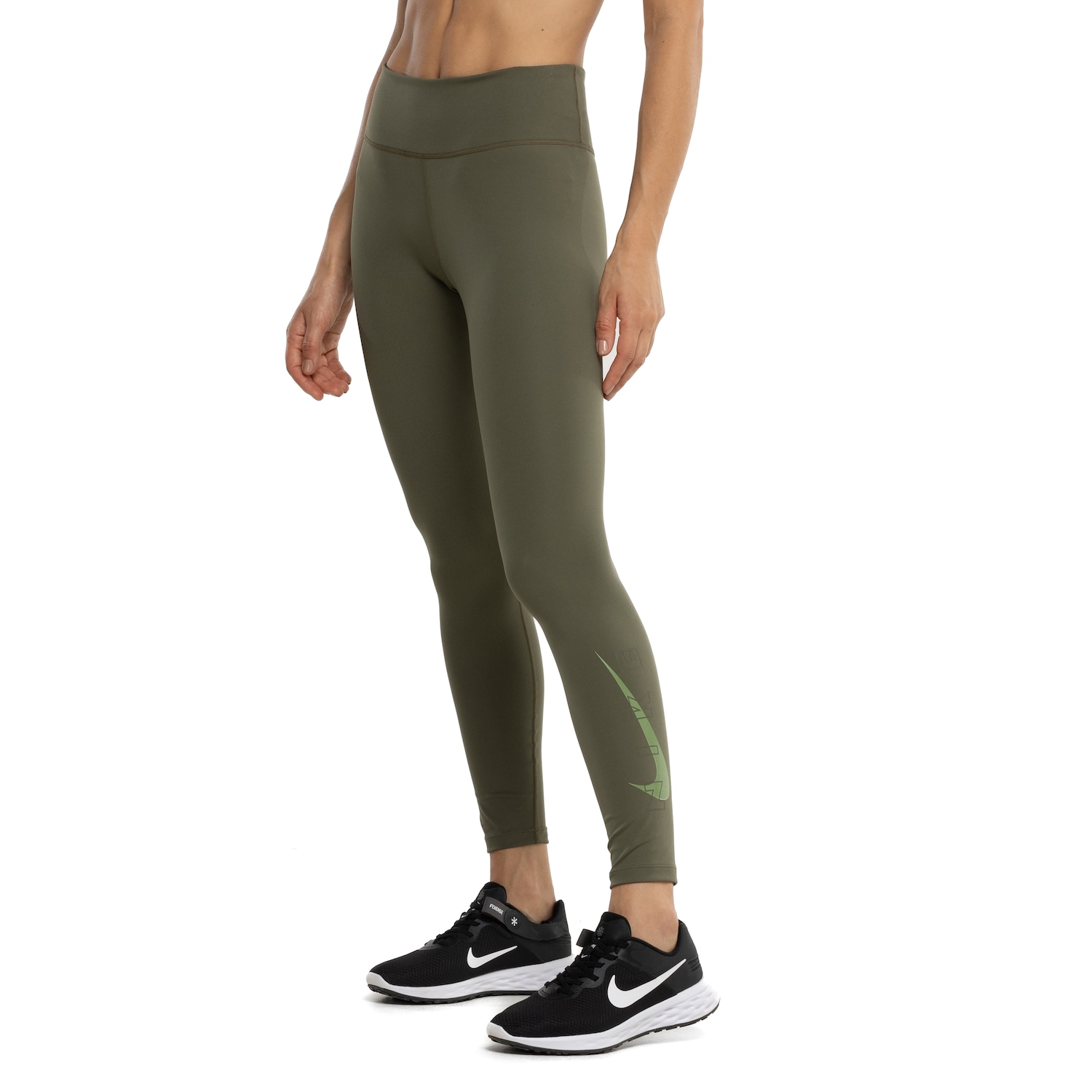 Calca Nike One DF Mr Grx 7/8 Tght - Foto 1