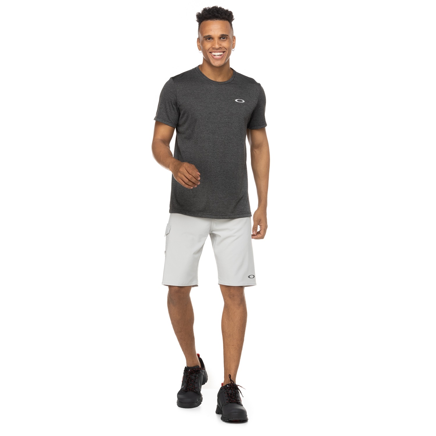 Camiseta Oakley Manga Curta Mod Trn Ellipse Sports Tee - Masculina - Foto 4