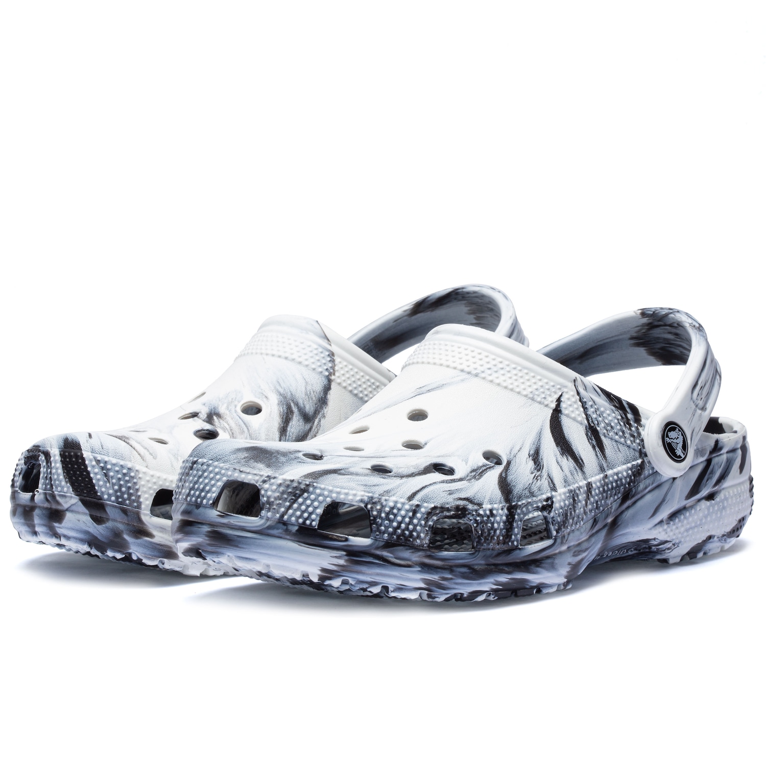 Sandália Crocs Adulto Classic Marbled Clog - Foto 2