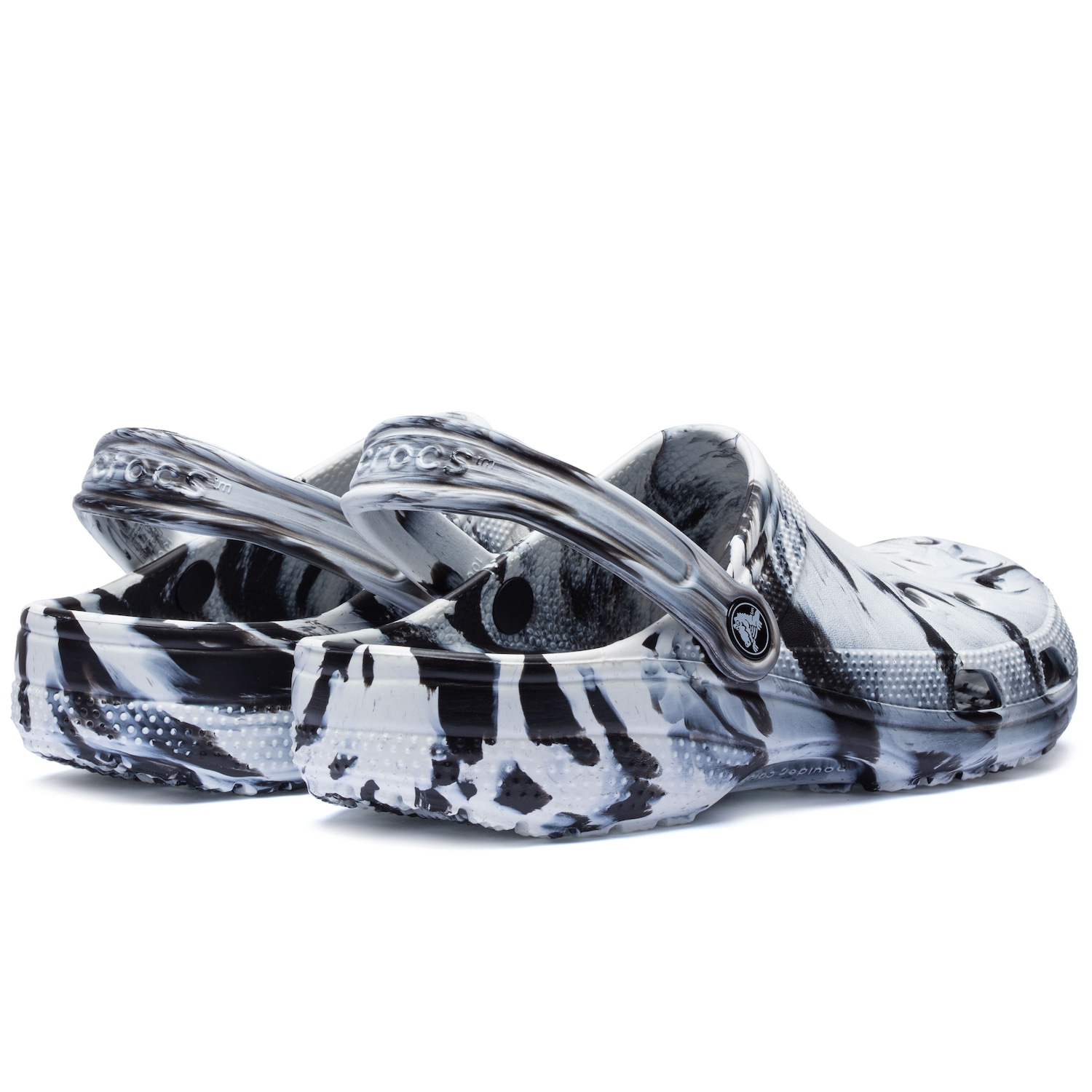 Sandália Crocs Adulto Classic Marbled Clog - Foto 4