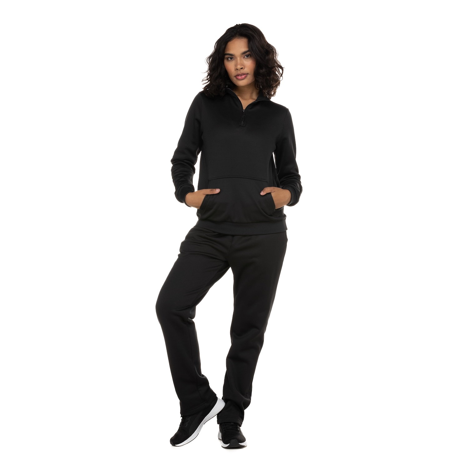 Conjunto de Agasalho Feminino Oxer Interlock Canguru - Foto 2
