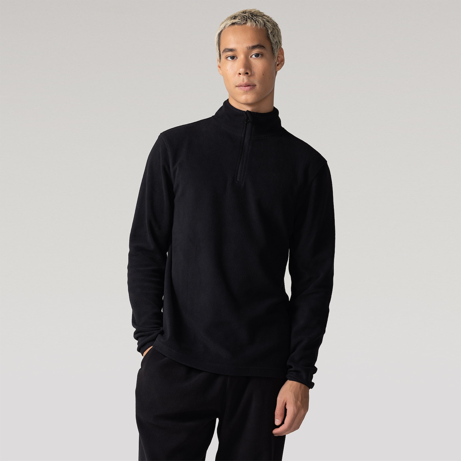 Blusão Fleece Nord Zíper - Masculino - Foto 1