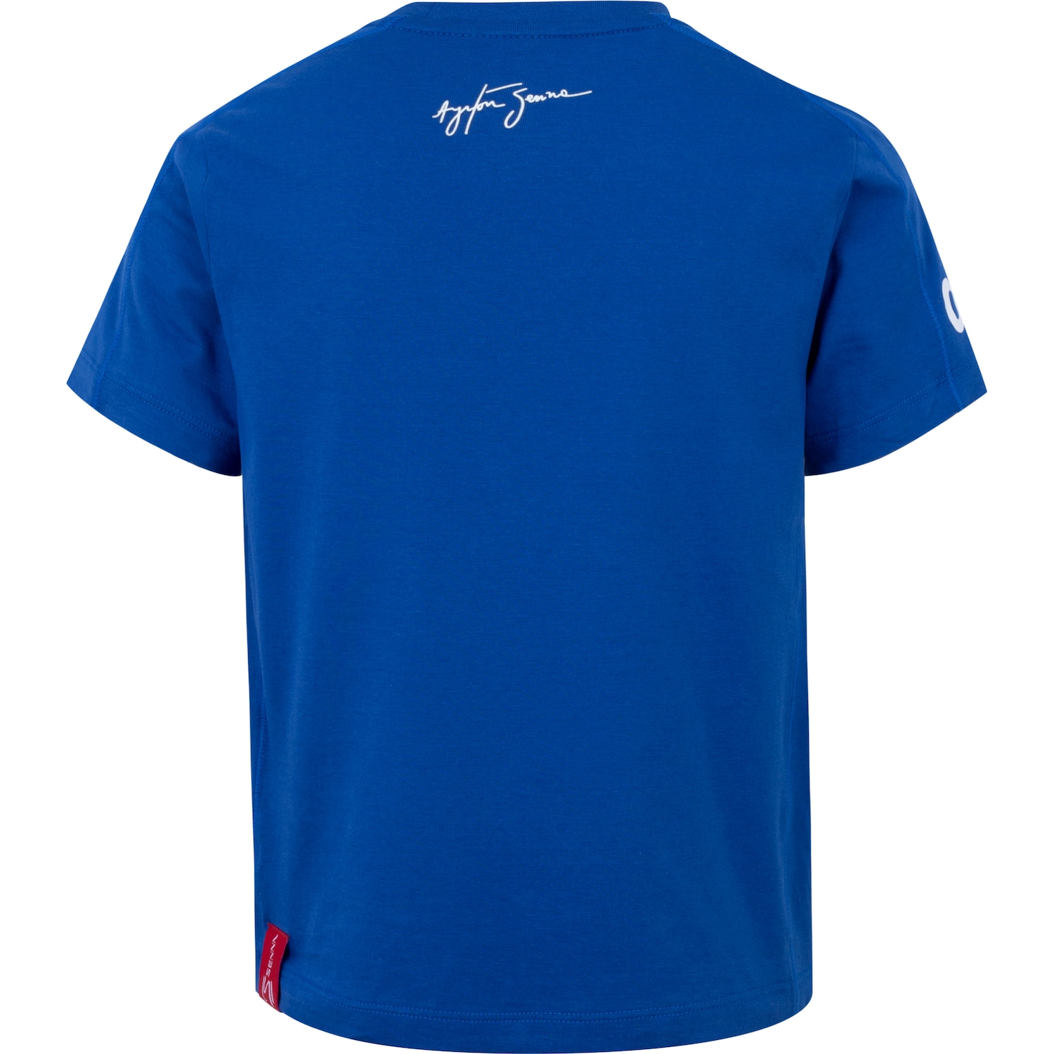 Camiseta Ayrton Senna Infantil Manga Curta Recor Tran - Foto 2